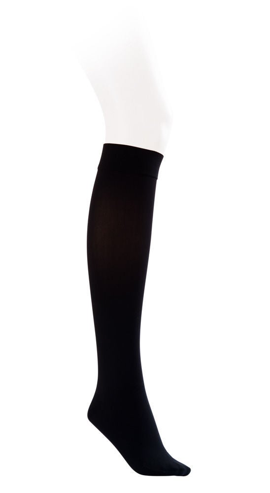 BSN Medical - 115201 Compression Stocking Jobst® Opaque Knee High Medium Black Closed Toe