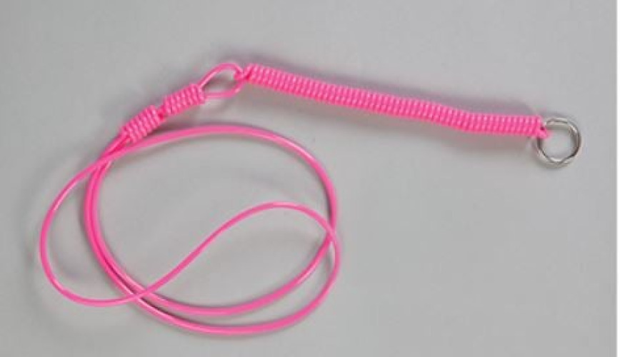 Health Care Logistics - 1510NP Neck Key Keeper Pink