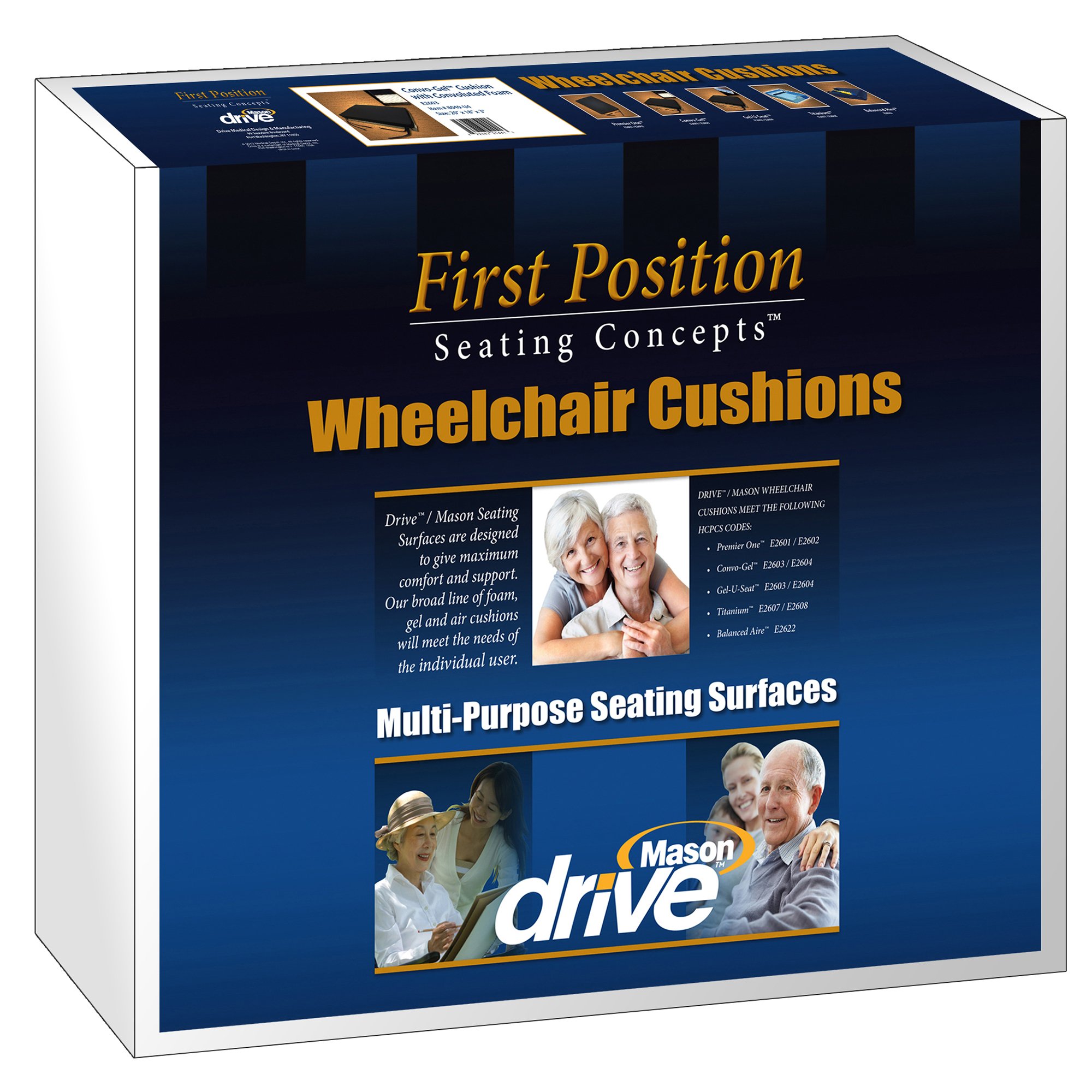 Drive DeVilbiss Healthcare - 8047-18 Balanced Aire™ Seat Cushion