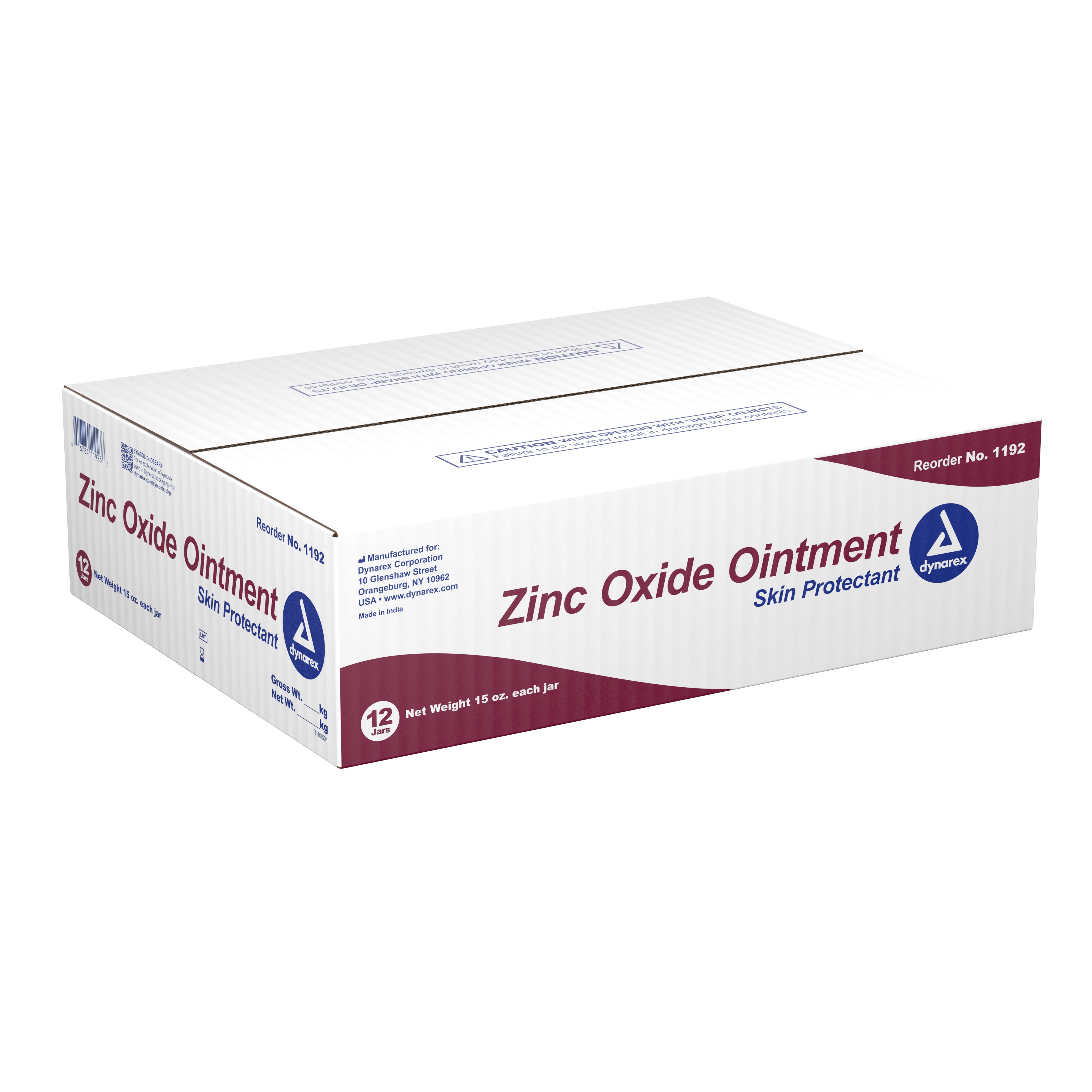 Dynarex - 1192 Dynarex Zinc Oxide Skin Protectant