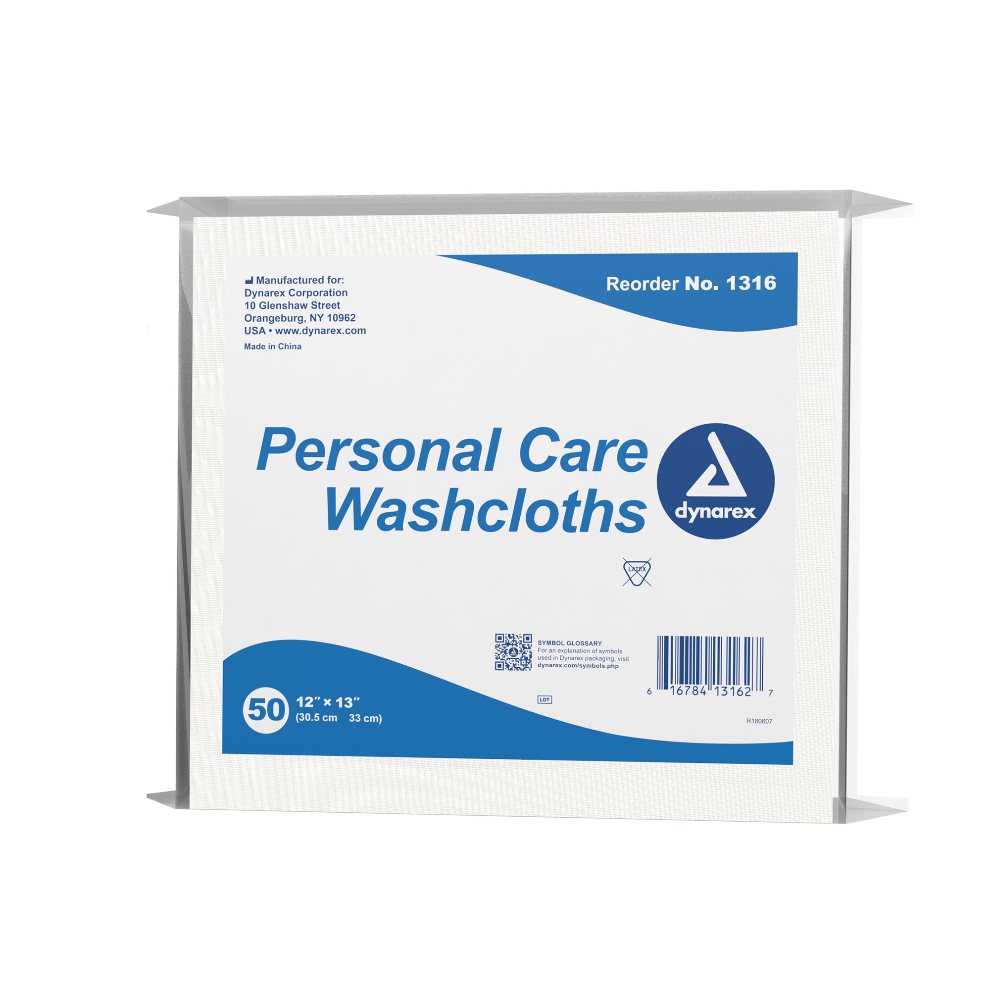 Dynarex - 1316 dynarex® Personal Care Washcloth