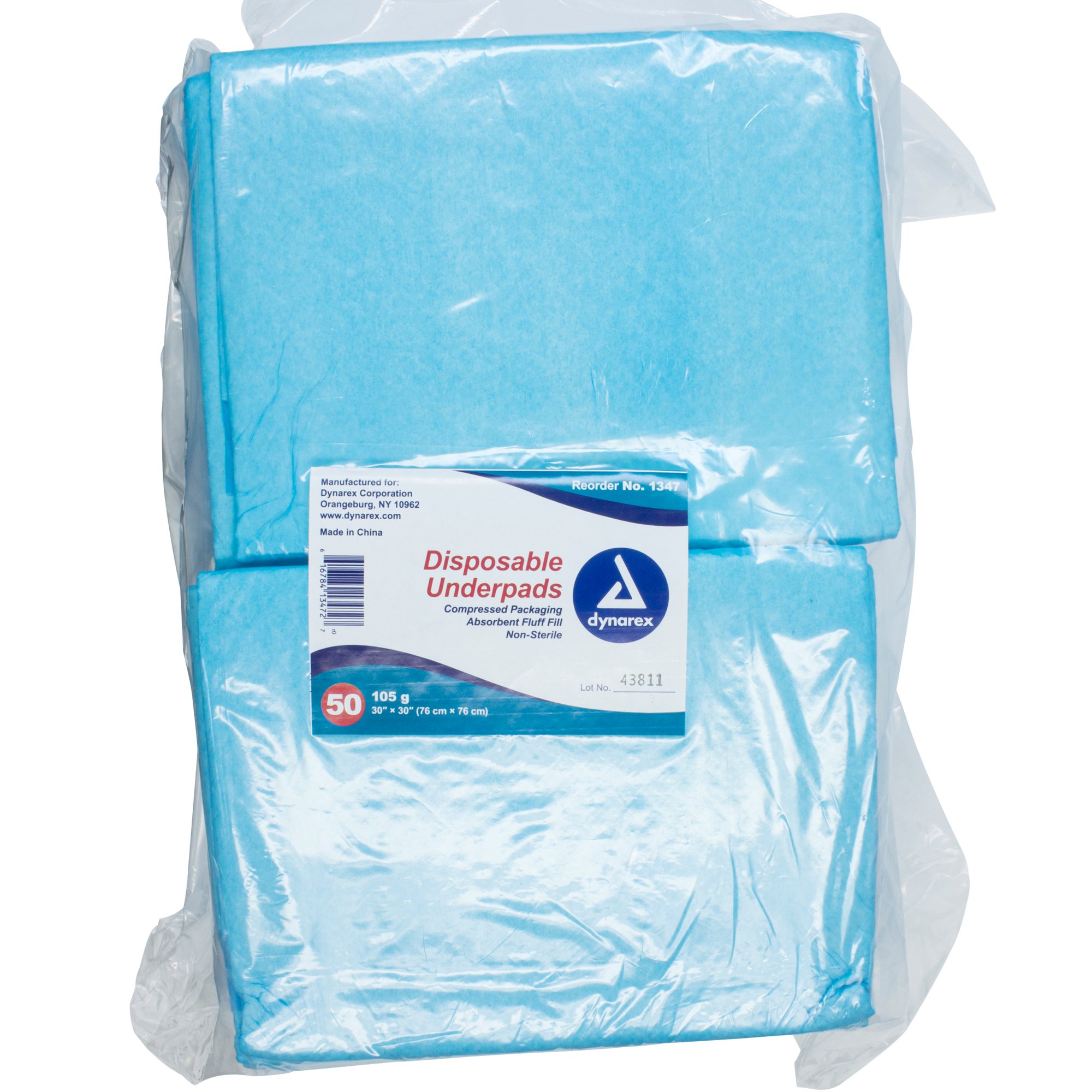 Dynarex - 1347 Dynarex® Absorbent Fluff Fill Underpad