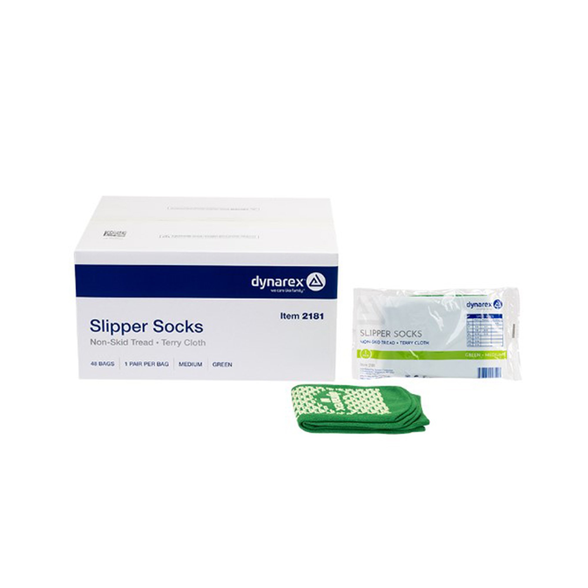 Dynarex - 2181 dynarex® Single Tread Slipper Socks