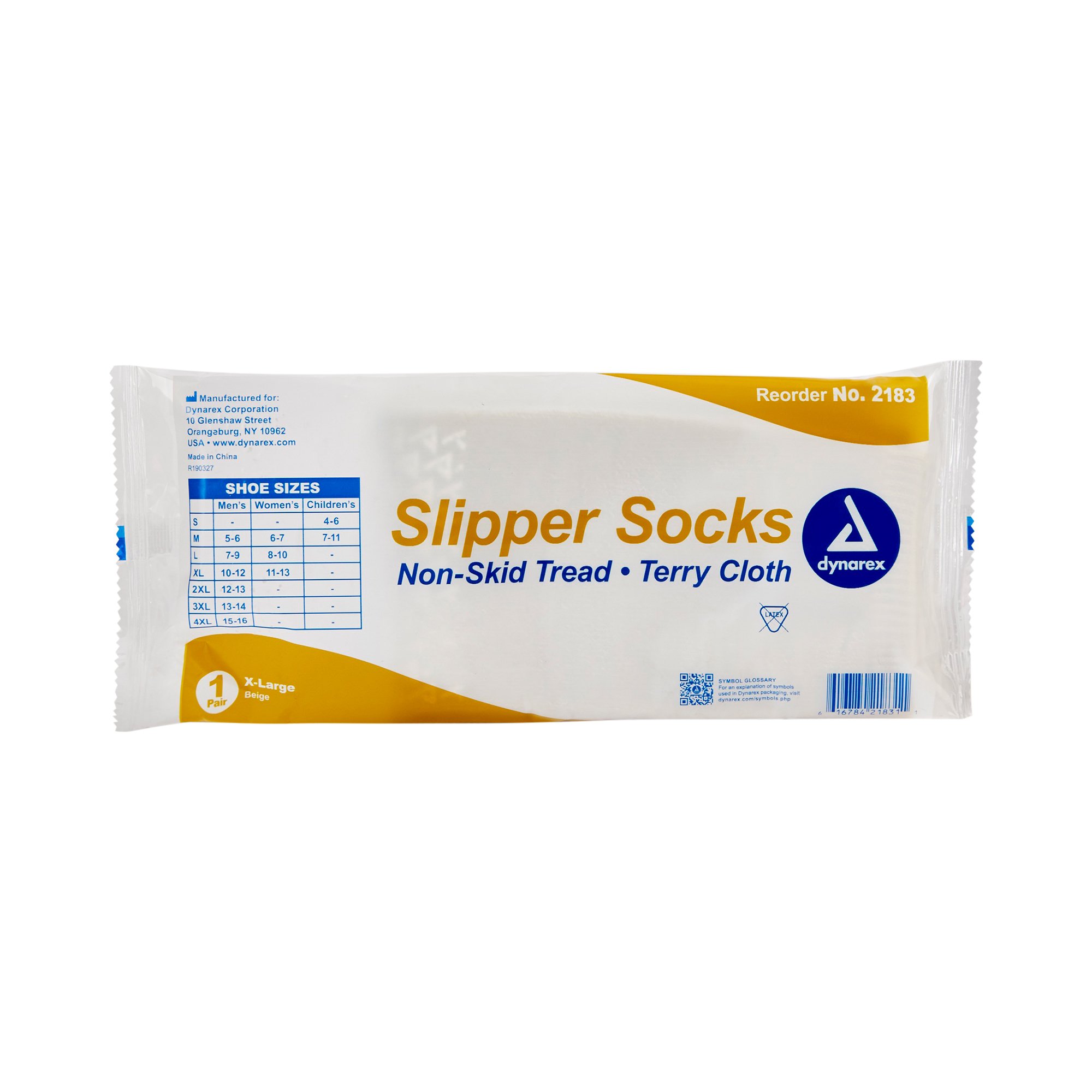 Dynarex - 2183 dynarex® Single Tread Slipper Socks