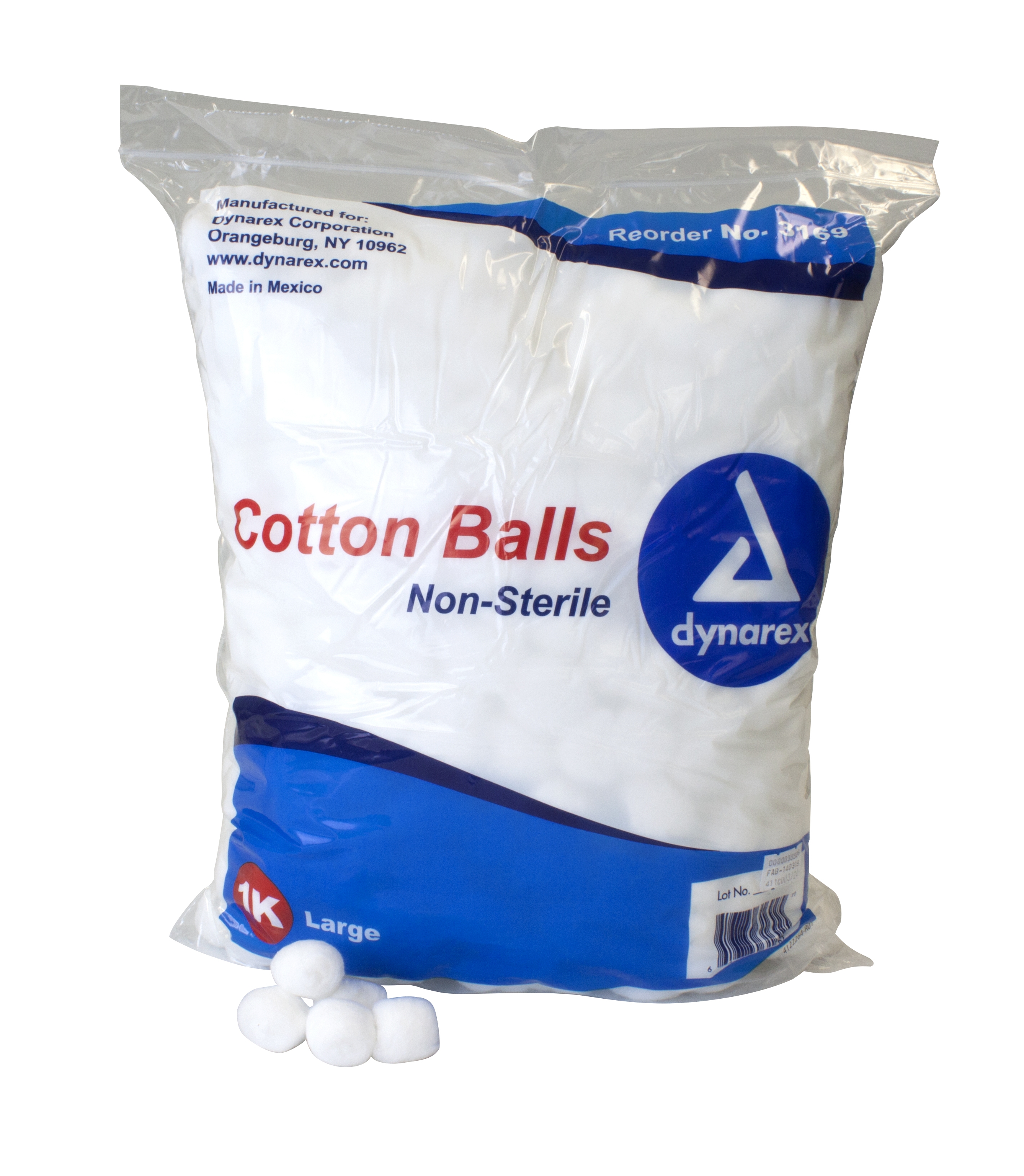 Dynarex - 3169 dynarex® Large Cotton Balls