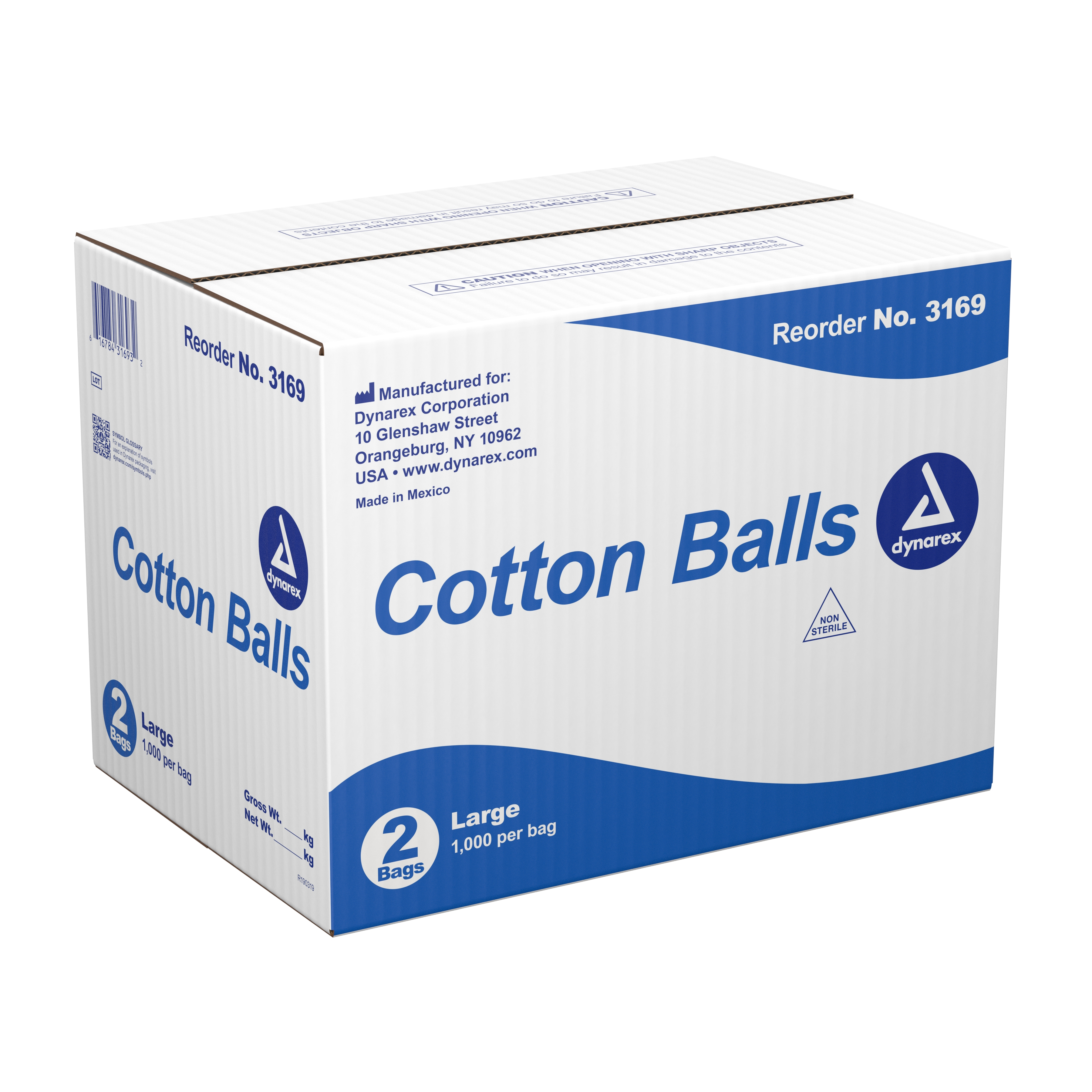 Dynarex - 3169 dynarex® Large Cotton Balls