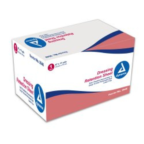 Dynarex 3546 - dynarex® Dressing Retention Sheet, 6 Inch x 11 Yard Perforated Roll, White - 1/Roll, 1/Box, 5/Case