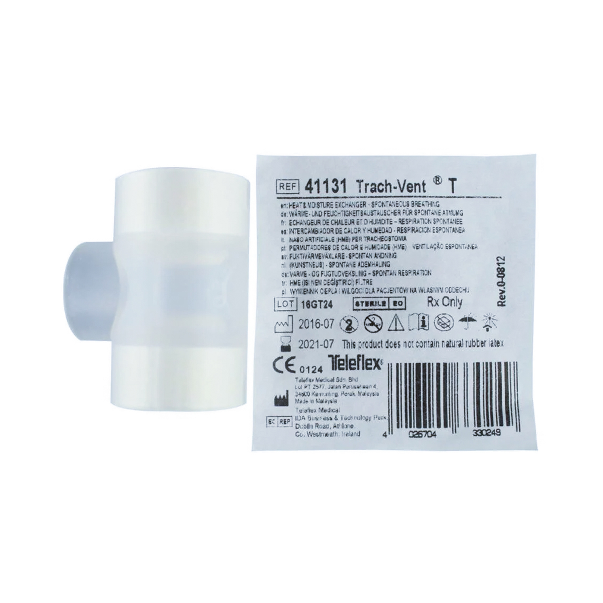 Teleflex LLC - 41131 Trach-Vent Heat and Moisture Exchanger