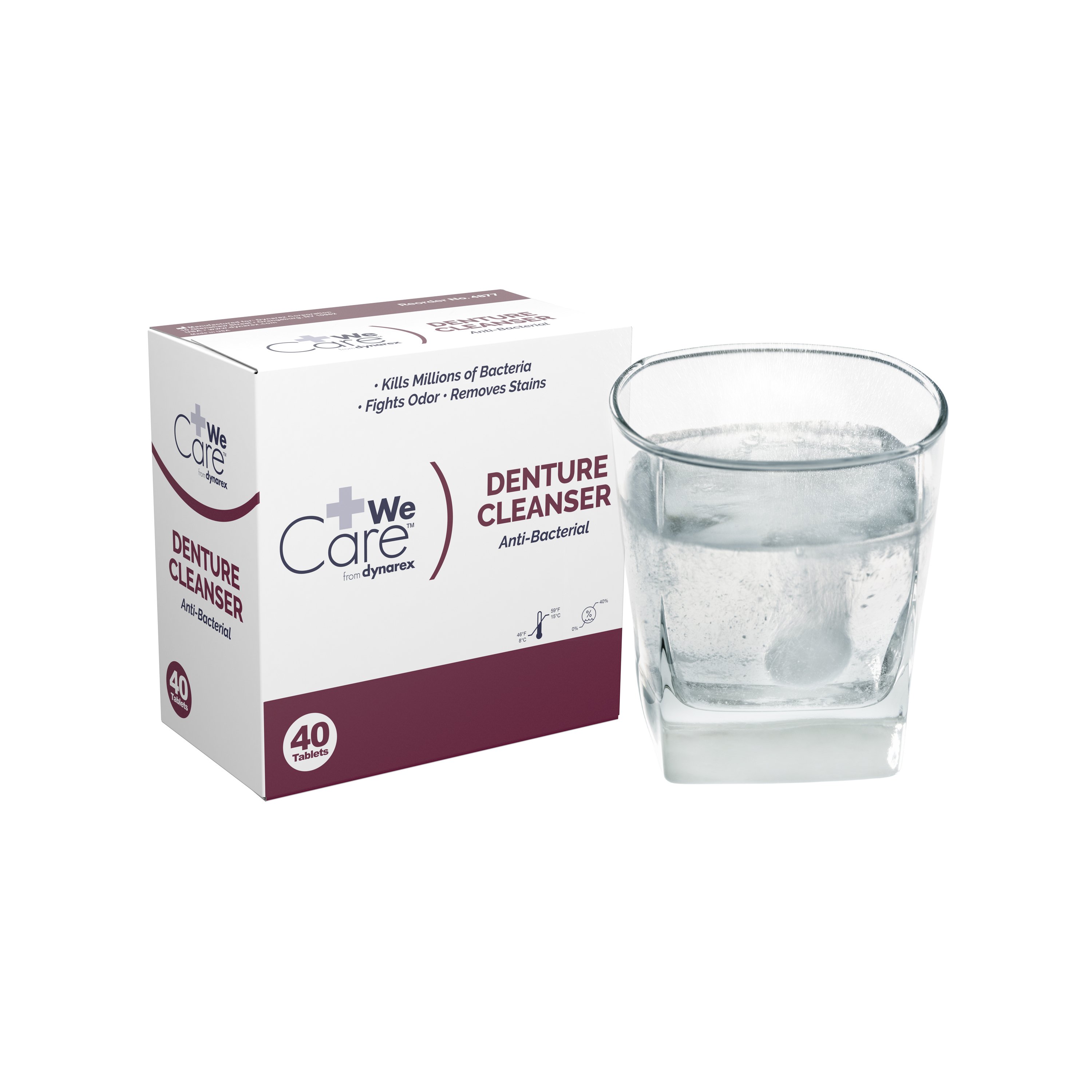 Dynarex - 4877 dynarex® Denture Cleanser Tablets