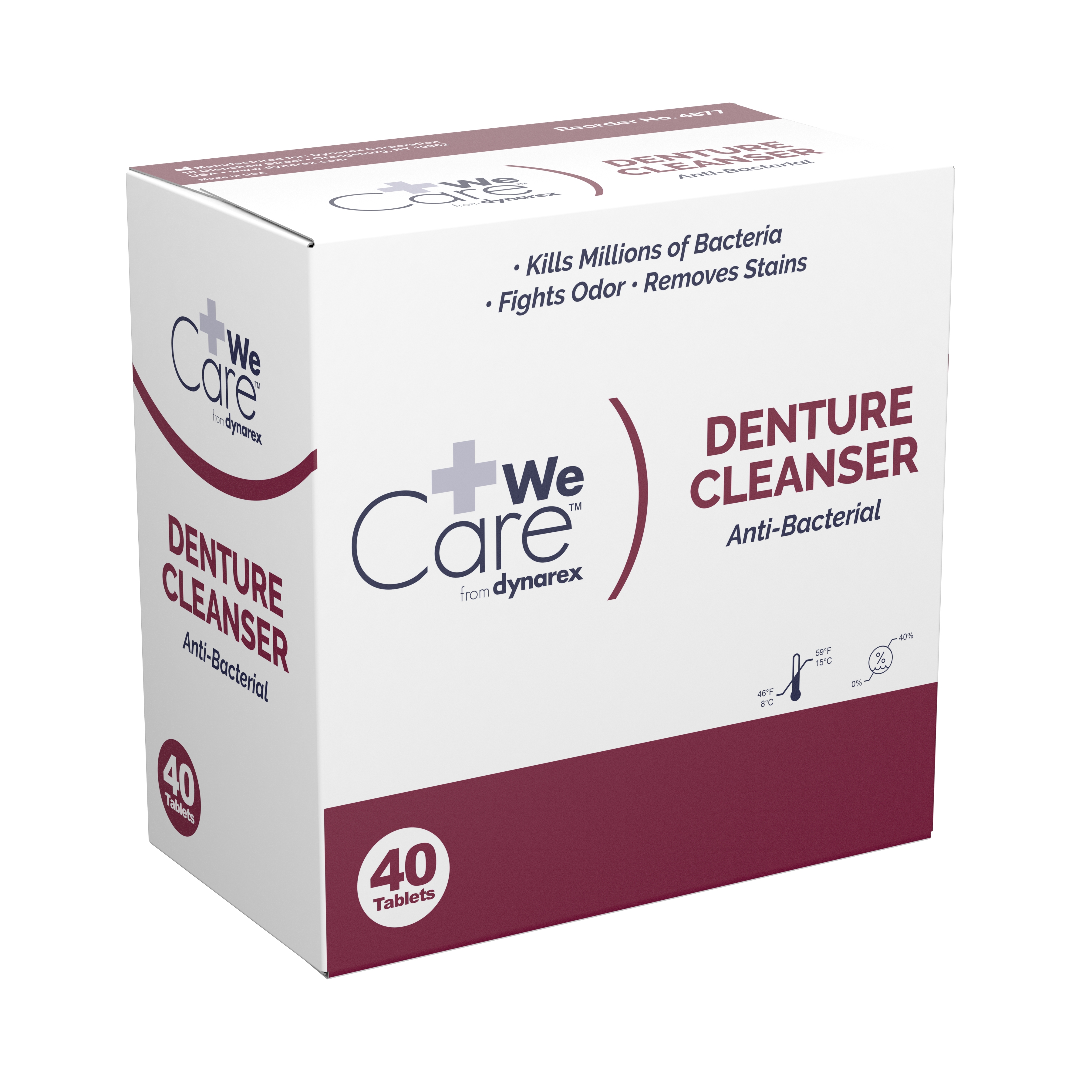 Dynarex - 4877 dynarex® Denture Cleanser Tablets