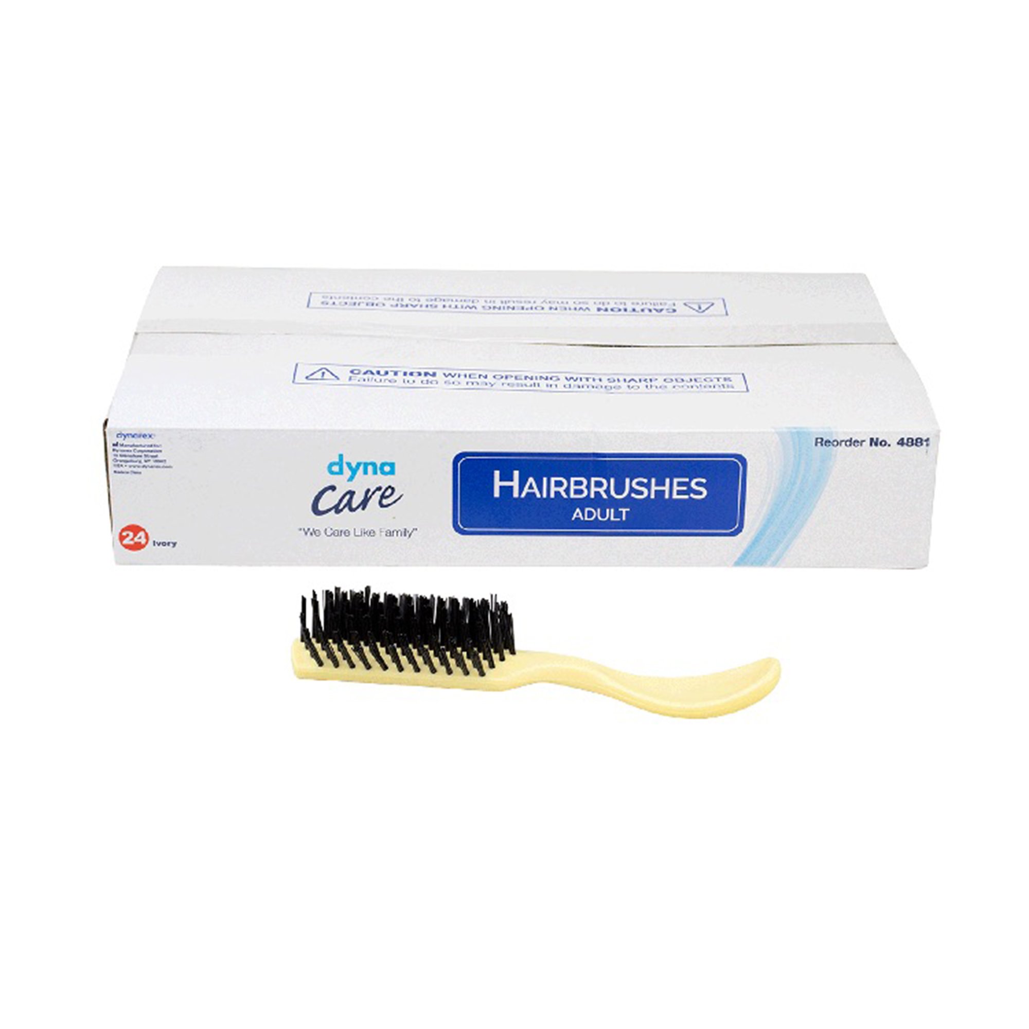 Dynarex - 4881 dynarex® Nylon Bristle Hairbrush
