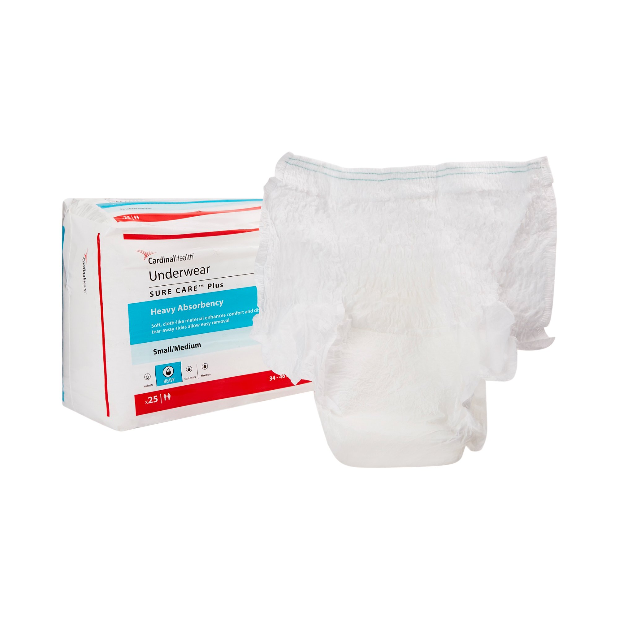 Cardinal - 1605R Sure Care™ Plus Heavy Absorbent Underwear