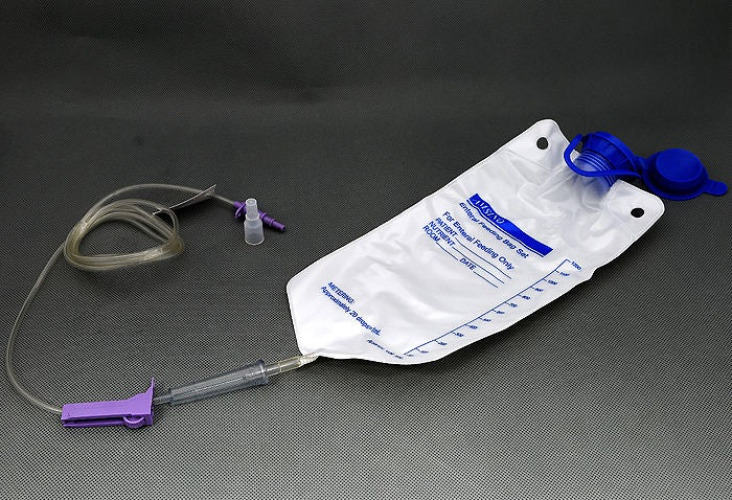 Amsino International - E-1203 Gravity Feeding Bag Set AMSure® 1200 mL