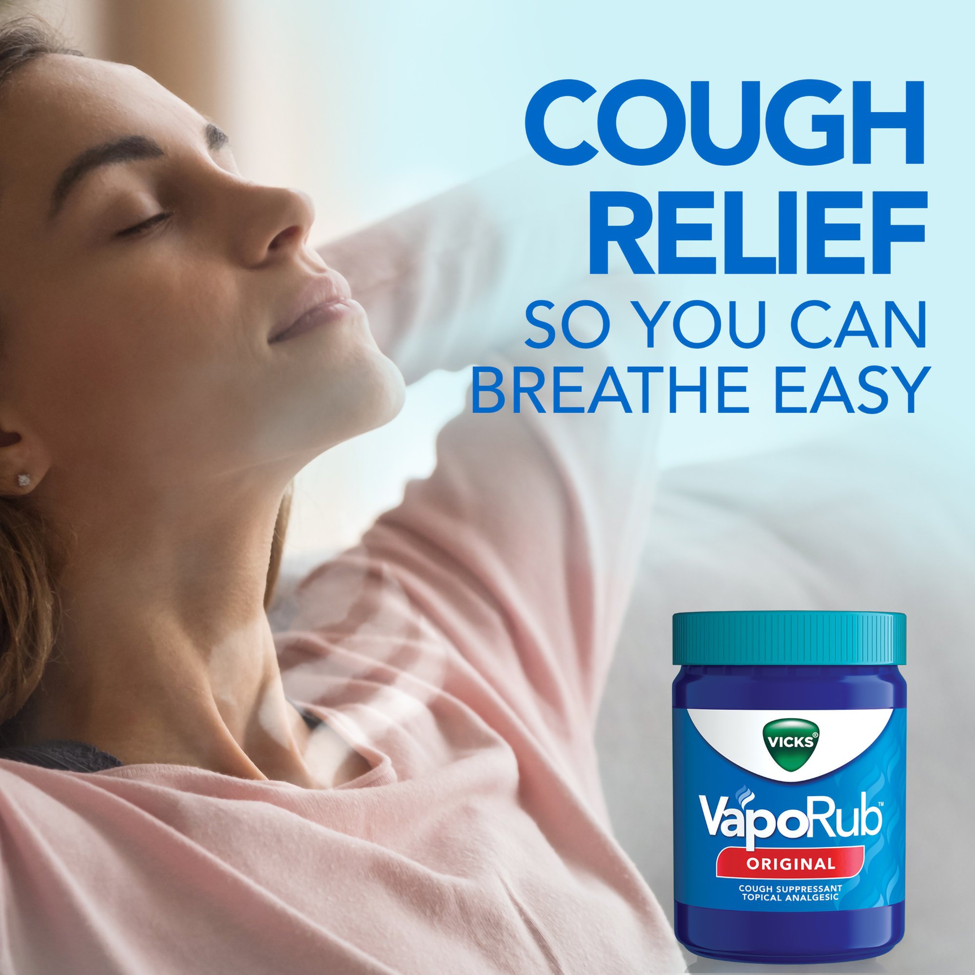 Procter & Gamble 37000054403 - Vicks® VapoRub® Cough Suppressant Topical Analgesic Ointment - 1/Each
