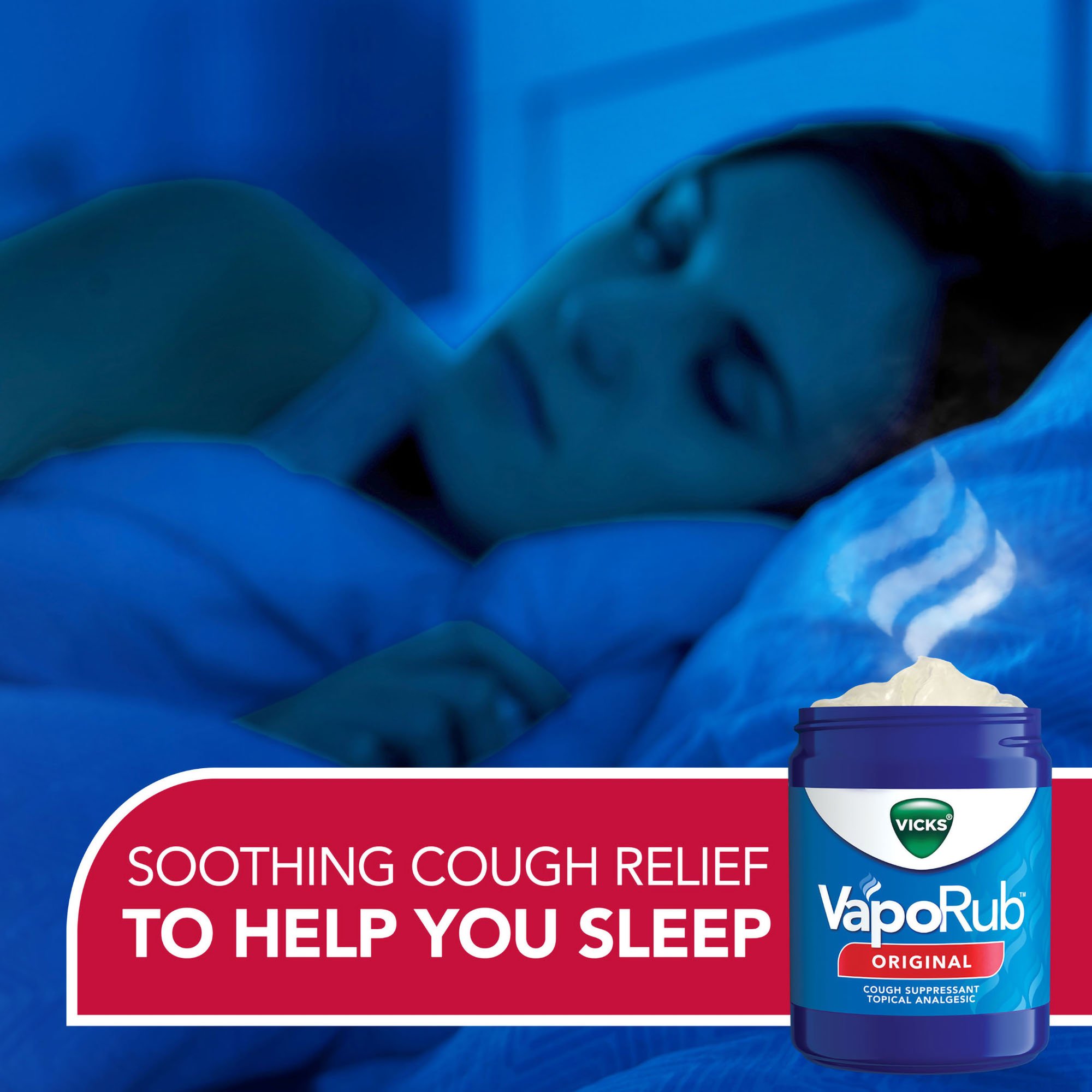 Procter & Gamble 37000054403 - Vicks® VapoRub® Cough Suppressant Topical Analgesic Ointment - 1/Each