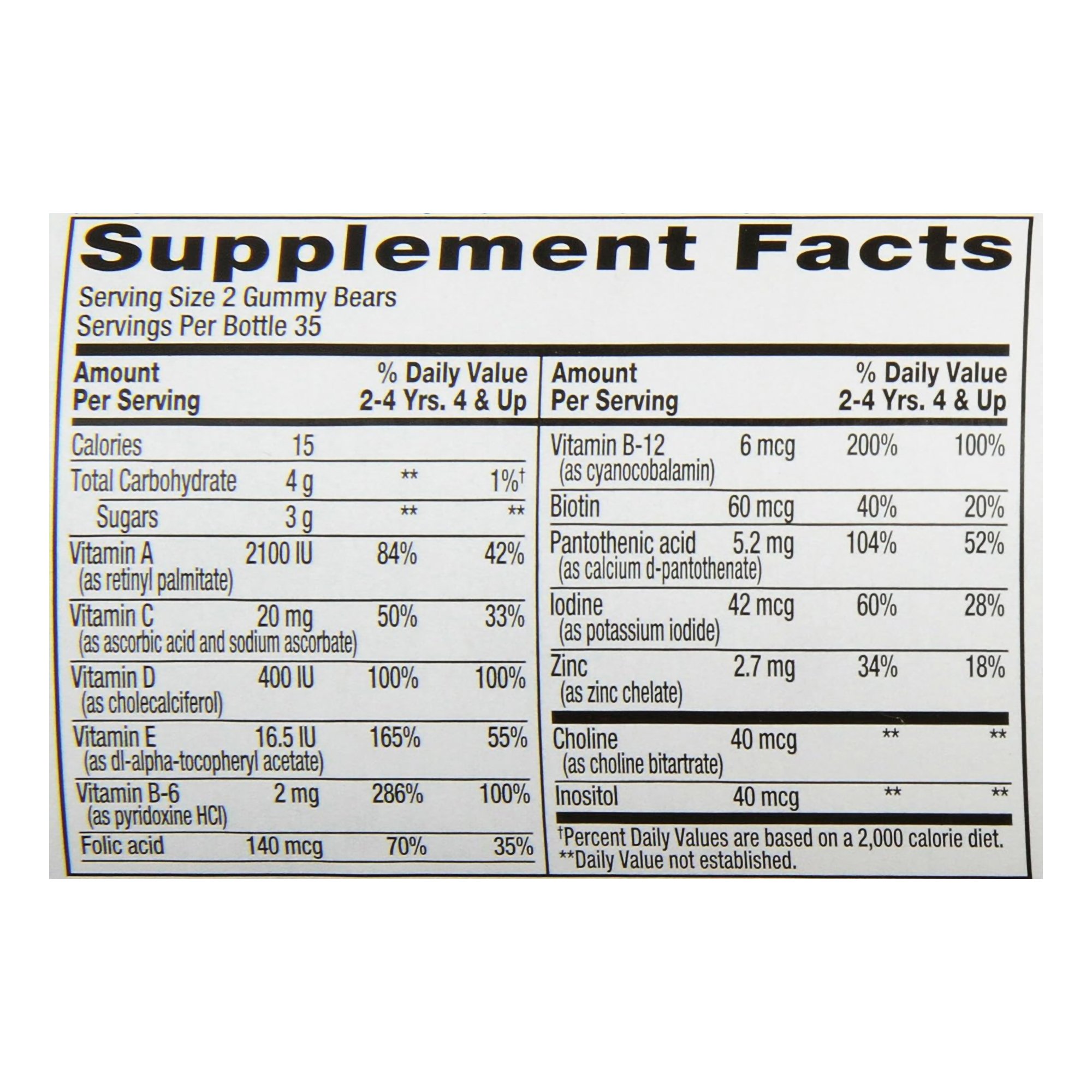 Northwest Natural Products 02791700623 - L'il Critters™ Gummy Vites™ Complete Multivitamin - 1/Bottle