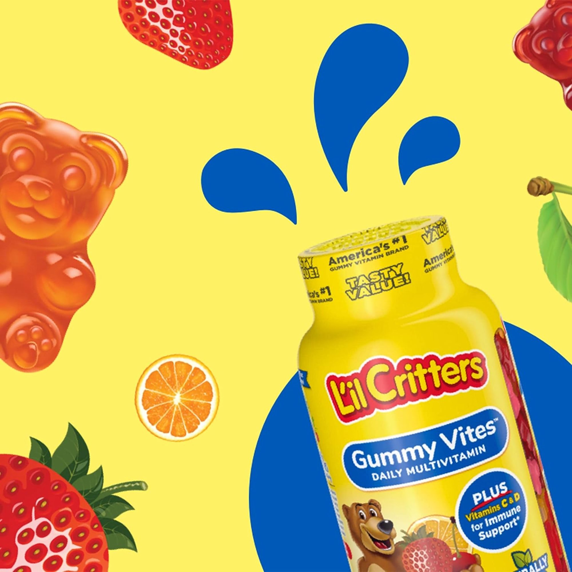 Northwest Natural Products 02791700623 - L'il Critters™ Gummy Vites™ Complete Multivitamin - 1/Bottle