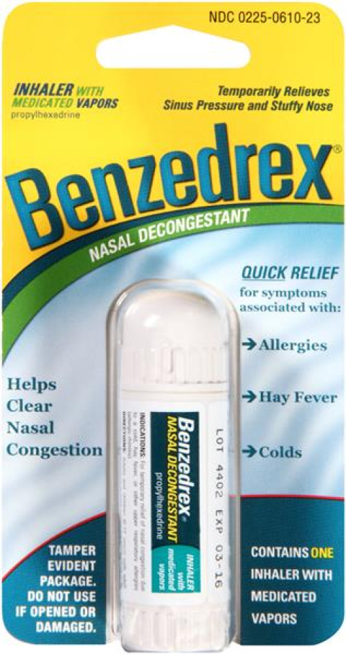 BF Ascher - 00225061023 Benzedrex® Nasal Decongestant Inhaler