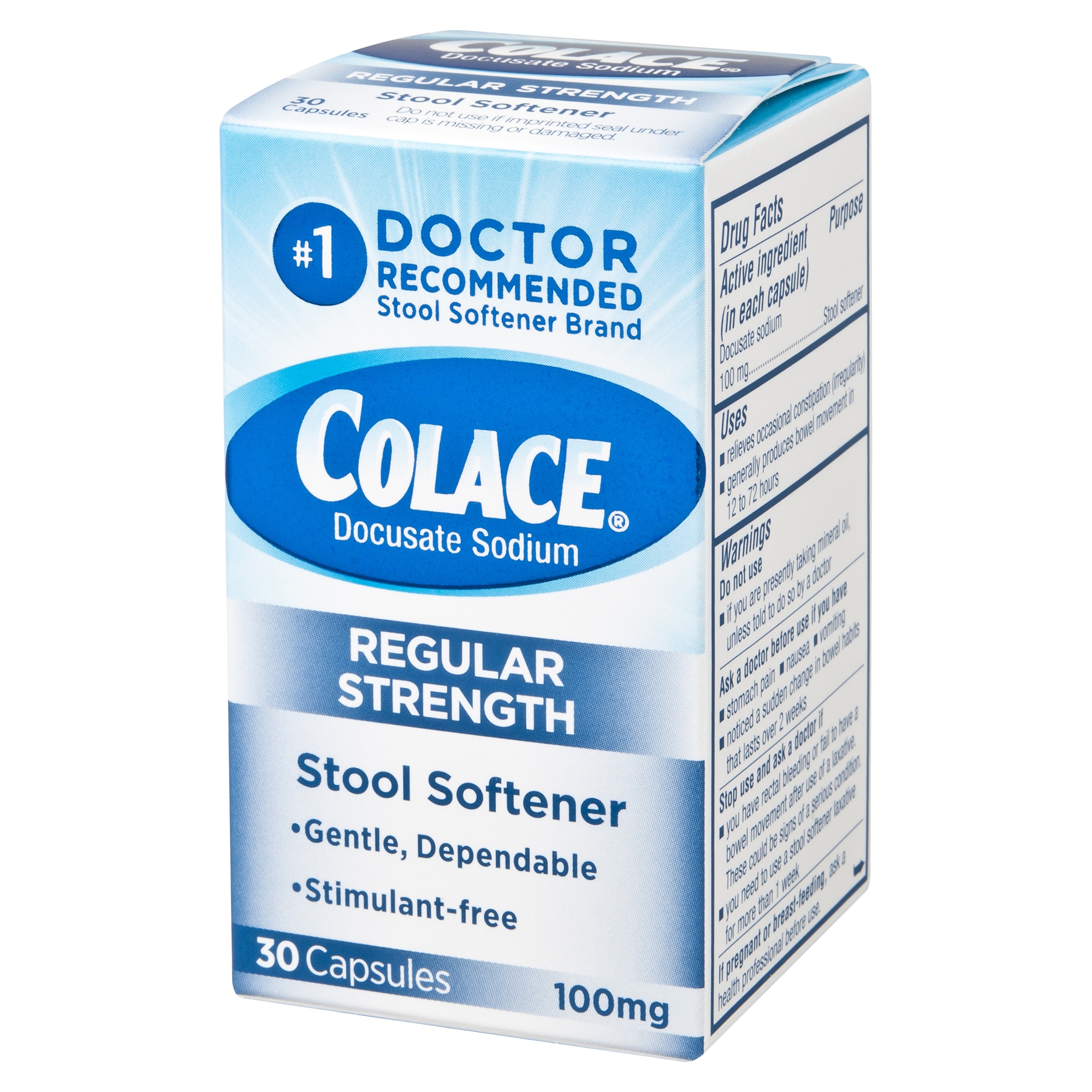 Purdue Pharma - 67618010130 Colace® Docusate Sodium Stool Softener