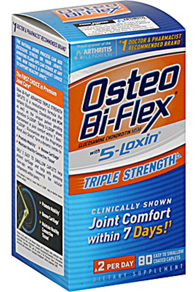 US Nutrition - 30768003121 Osteo-Bi-Flex® with 5 Loxin® Advanced Glucosamine Joint Health Supplement