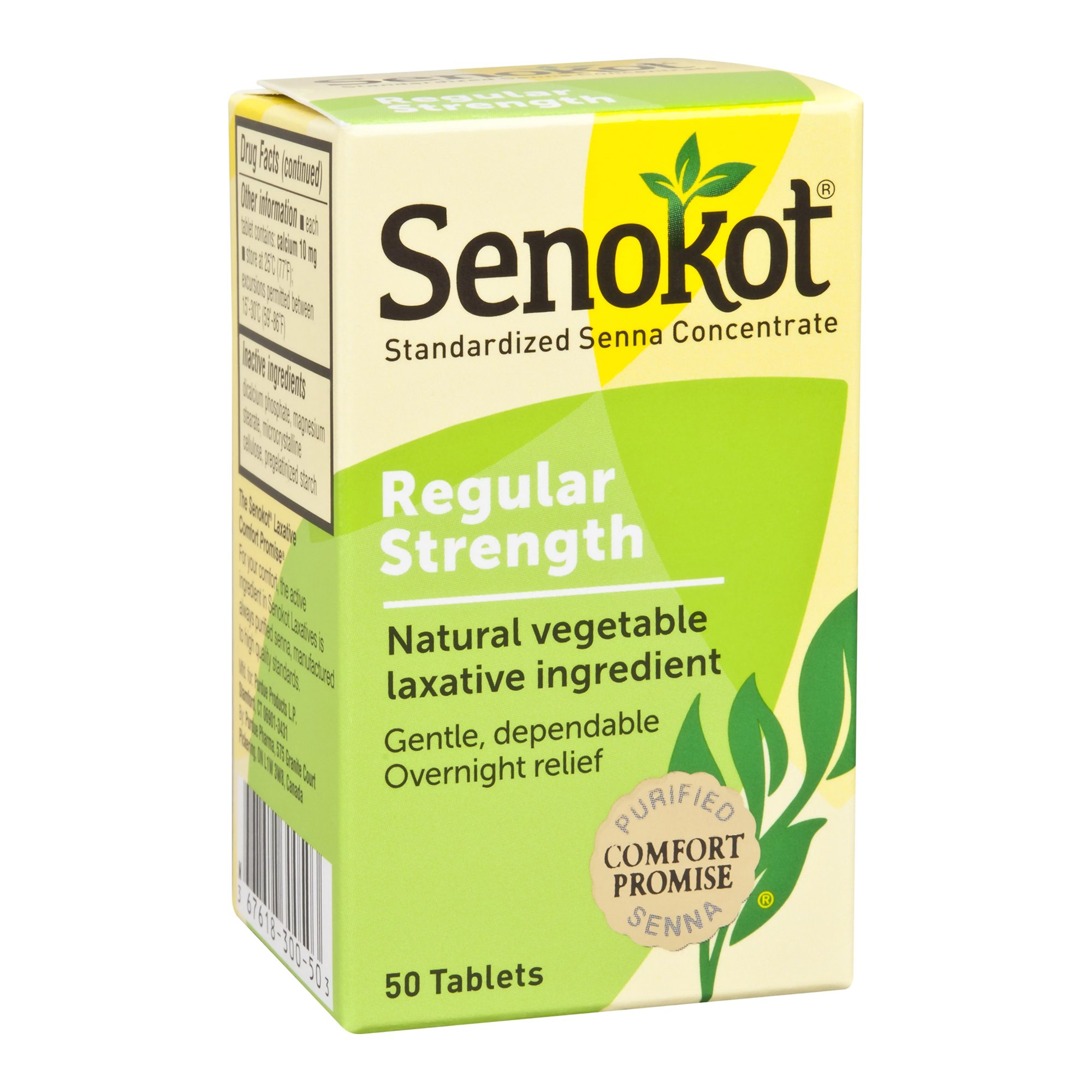 Purdue Pharma 67618030050 - Senokot® Sennosides Laxative - 1/Bottle