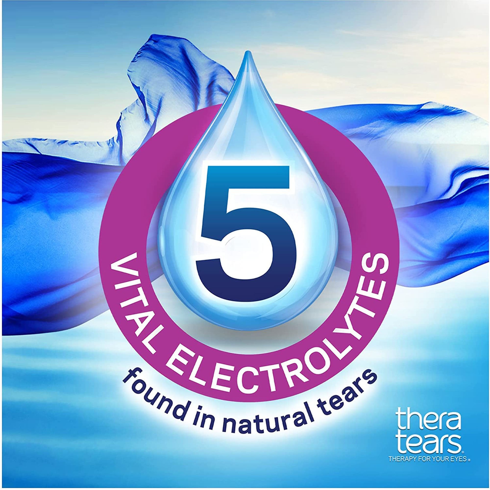 Advanced Vision Research 58790000130 - TheraTears® Carboxymethylcellulose Sodium Eye Lubricant - 1/Each
