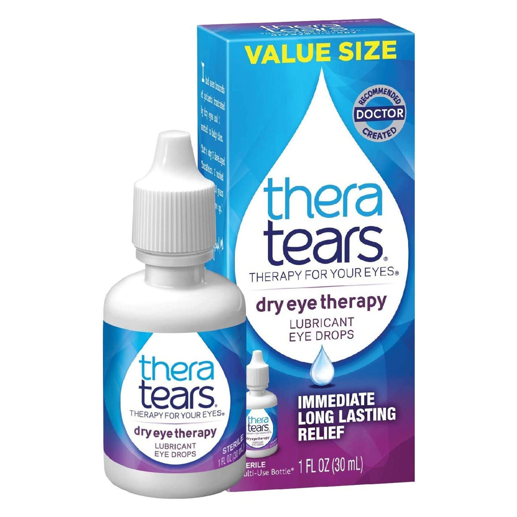 Advanced Vision Research - 58790000130 TheraTears® Carboxymethylcellulose Sodium Eye Lubricant