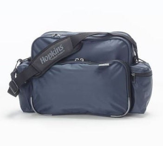 Hopkins Medical Products - 530638CA Shoulder Bag Home Health Series Navy Blue Nylon 7 X 11 X 14 Inch
