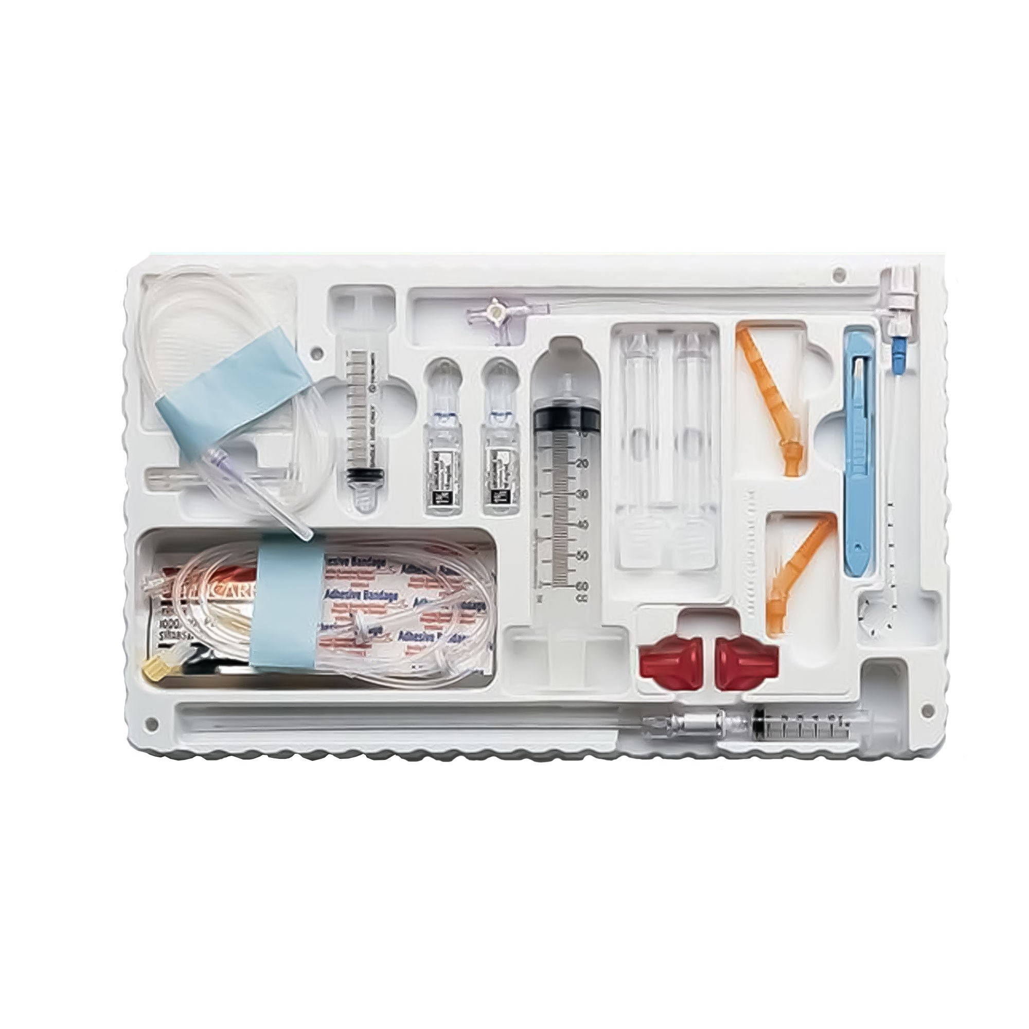 BD - PIG1280T Drainage Catheter Tray Safe-T-Centesis® 8 Fr.