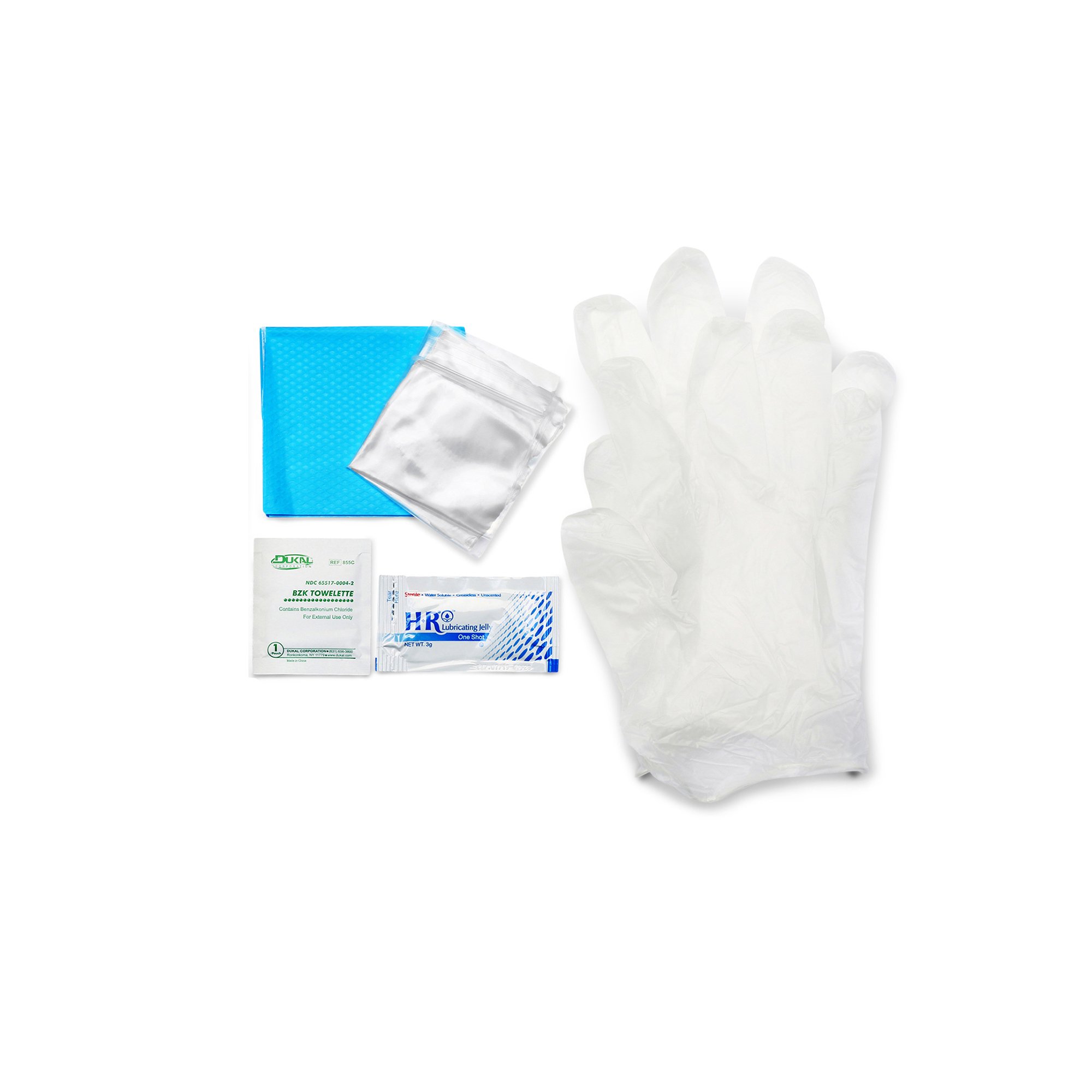 ConvaTec - K1 Cure Medical® Catheter Insertion Tray with Zip Lock Bag