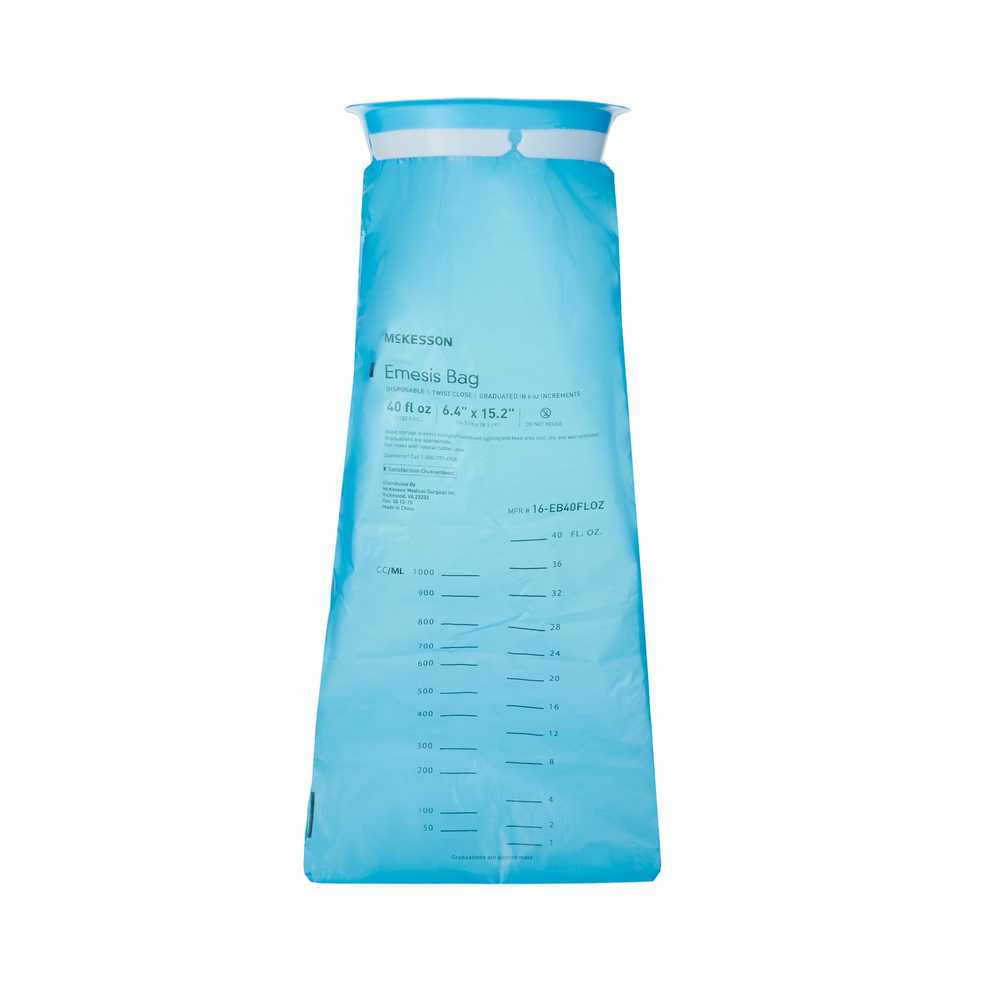 McKesson Brand - 16-EB40FLOZ McKesson Emesis Bag