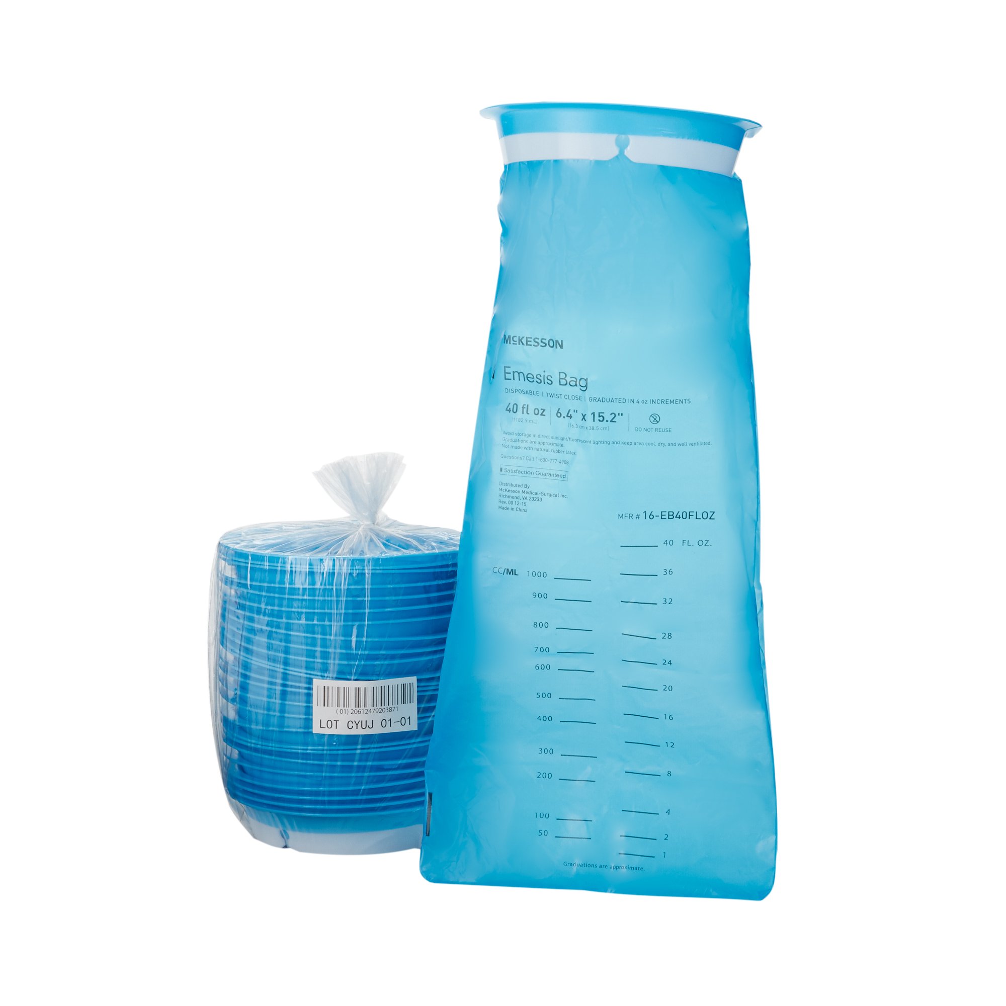 McKesson Brand - 16-EB40FLOZ McKesson Emesis Bag