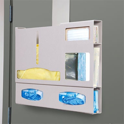 Health Care Logistics - 18312 PPE Dispenser Wall Mount Quartz Beige 4-3/4 X 20-13/16 X 23-1/2 Inch ABS Plastic
