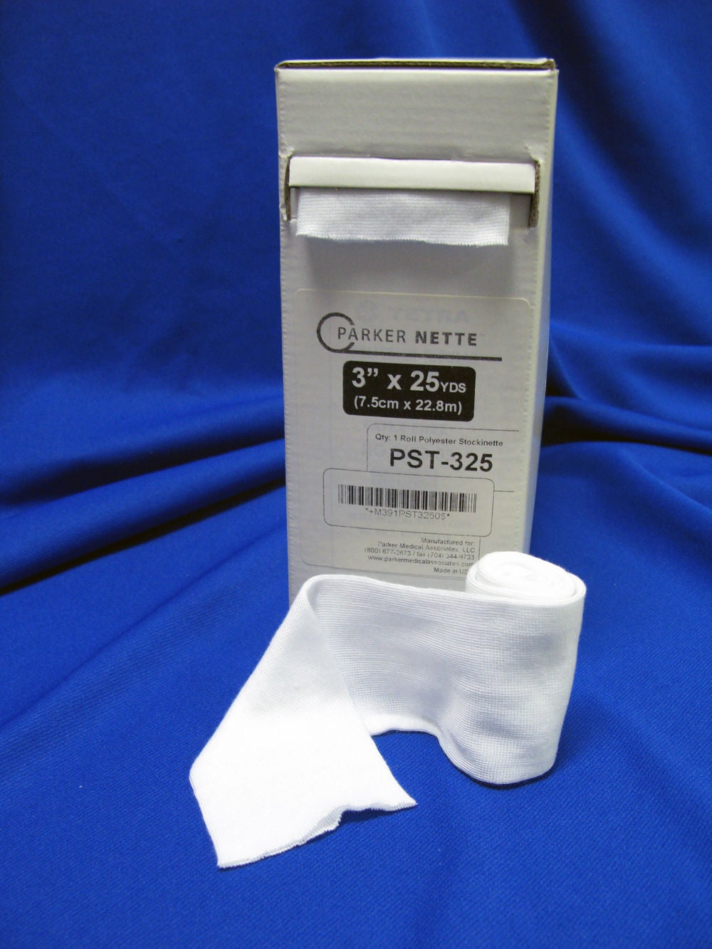 Carolina Narrow Fabric - PST125 Stockinette Tubular Performance Stockinette™ 1 Inch X 25 Yard Polyester NonSterile