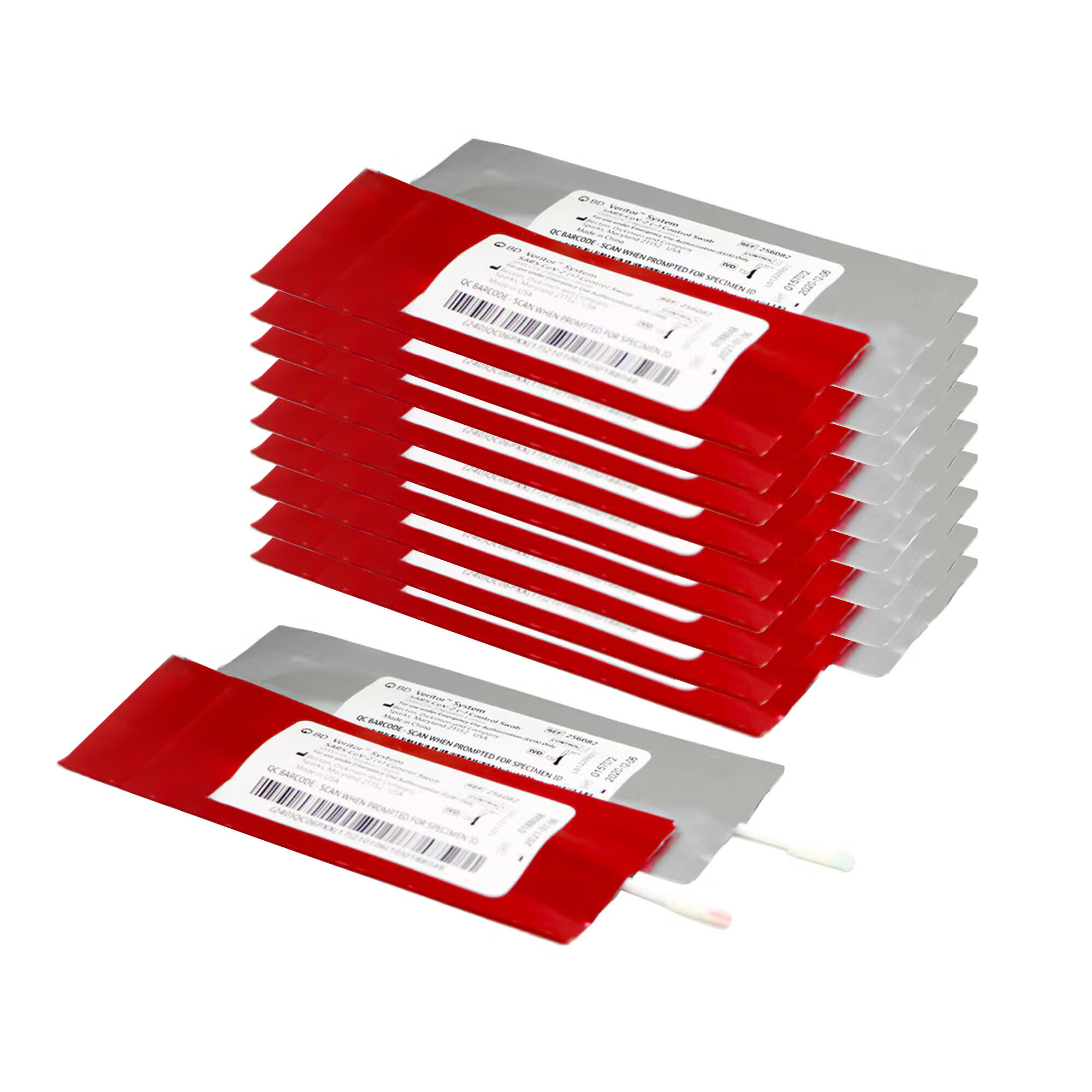 BD - 256061 Control Veritor™ System Respiratory Syncytial Virus (RSV) Positive Level / Negative Level 20 Swabs