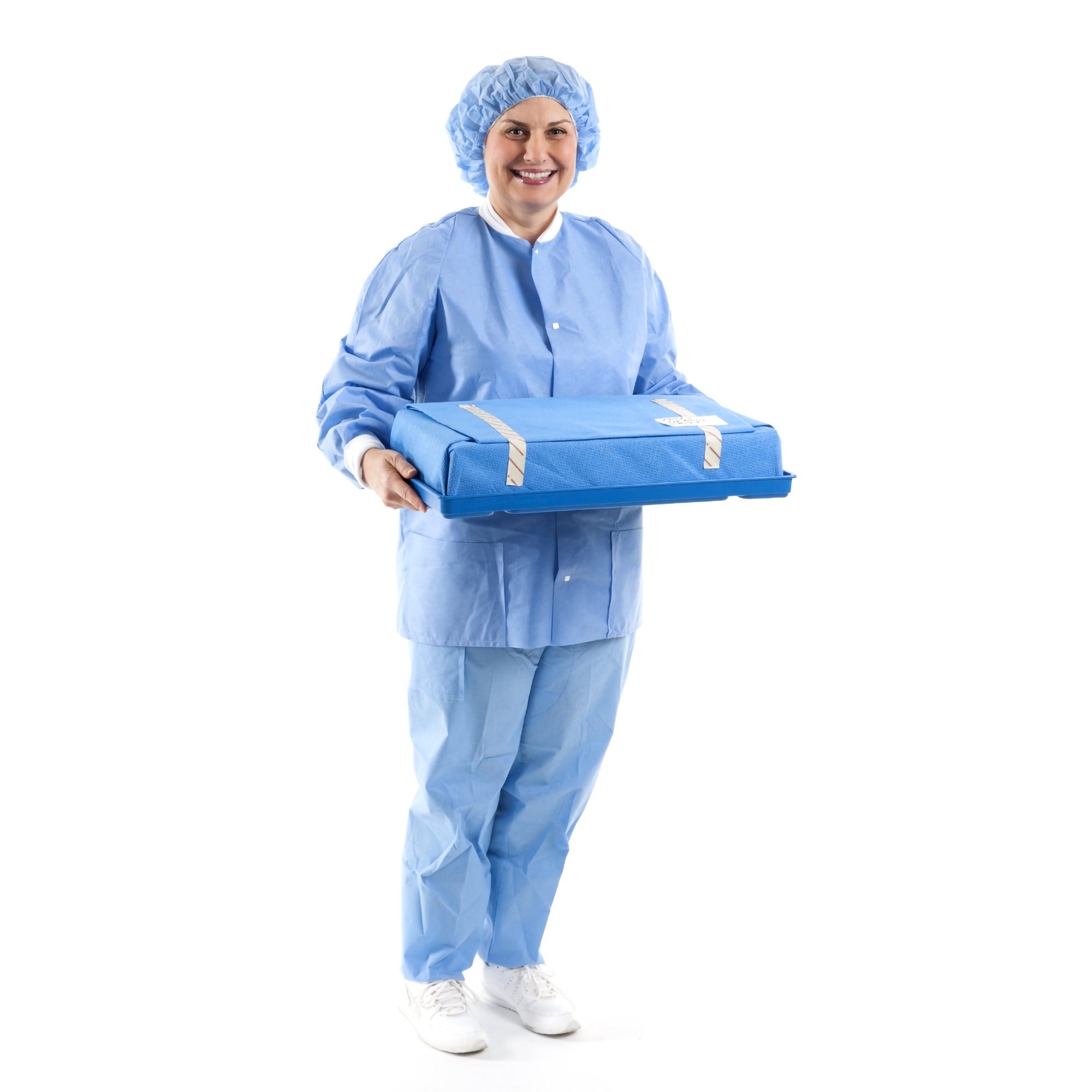 O&M Halyard Inc 14277 - Smart-Fold H650 Sterilization Wrap, 40 x 55 Inch - 12/Bag, 48/Case