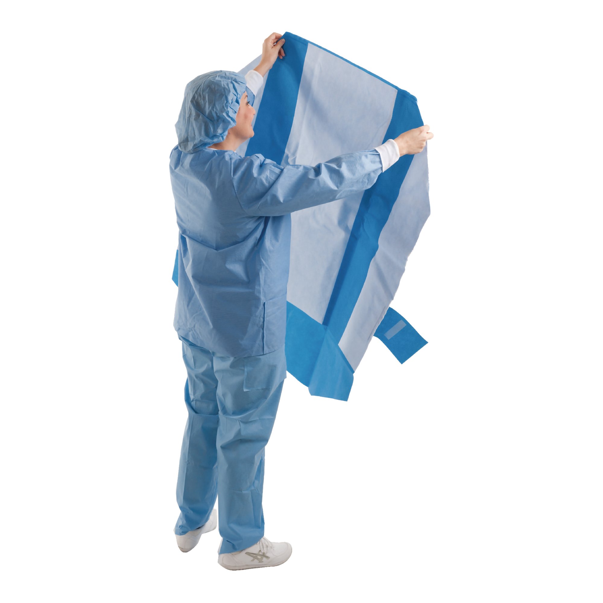 O&M Halyard Inc 14277 - Smart-Fold H650 Sterilization Wrap, 40 x 55 Inch - 12/Bag, 48/Case
