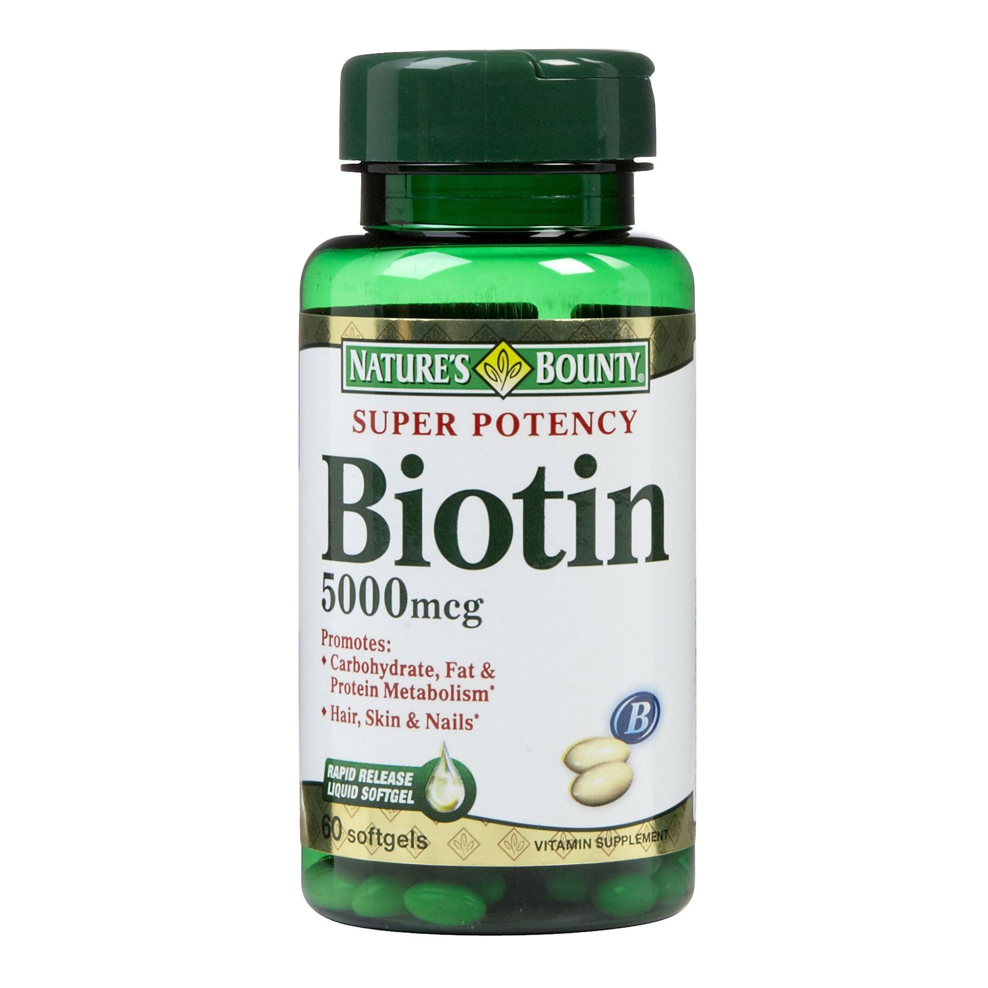 US Nutrition - 74312134302 Nature's Bounty® Vitamin B-7 Biotin Supplement