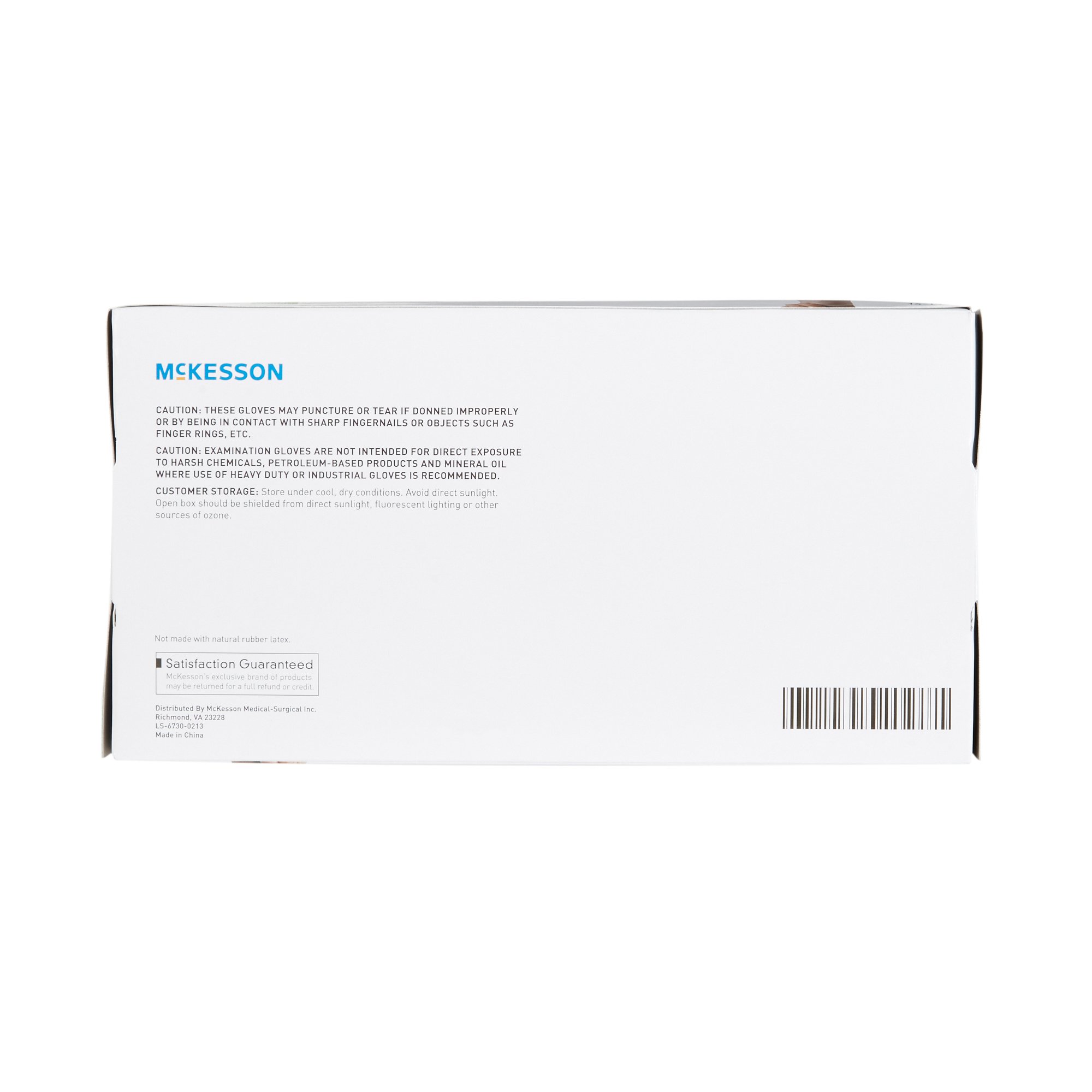 McKesson Brand 14-132 - McKesson Vinyl Exam Glove, Extra Small, Clear - 150/Box, 1500/Case