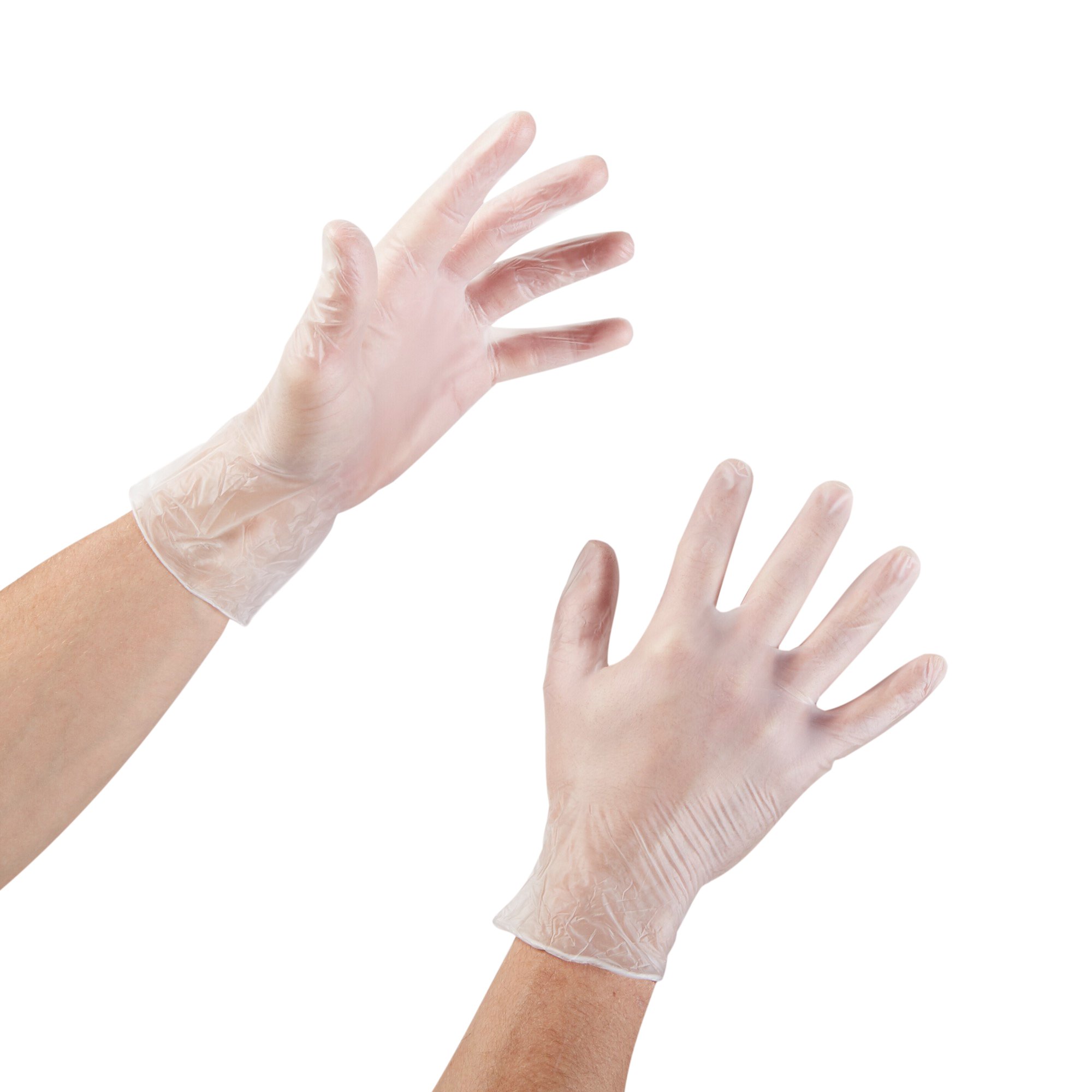 McKesson Brand 14-132 - McKesson Vinyl Exam Glove, Extra Small, Clear - 150/Box, 1500/Case