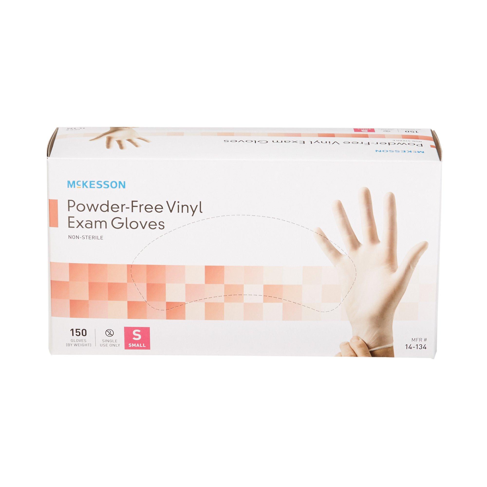 McKesson Brand - 14-134 McKesson Vinyl Exam Glove