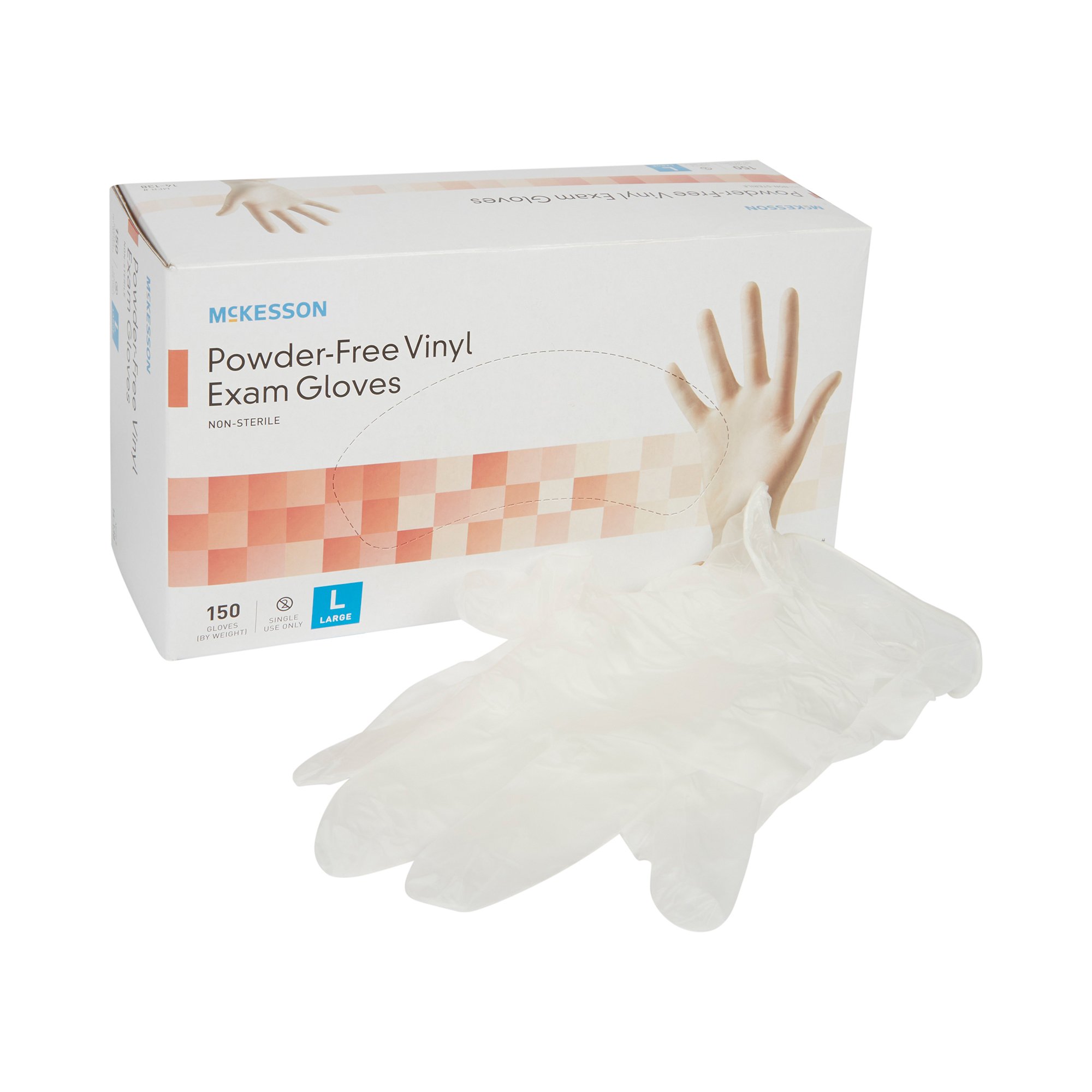 McKesson Brand - 14-138 McKesson Vinyl Exam Glove