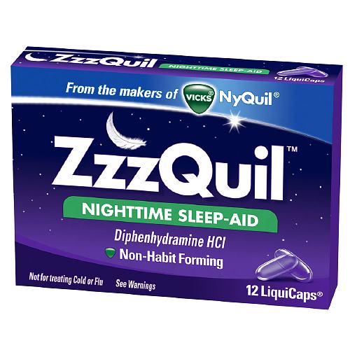 Procter & Gamble 32390003802 - ZzzQuil™ Nighttime Sleep-Aid LiquiCaps - 12/Carton