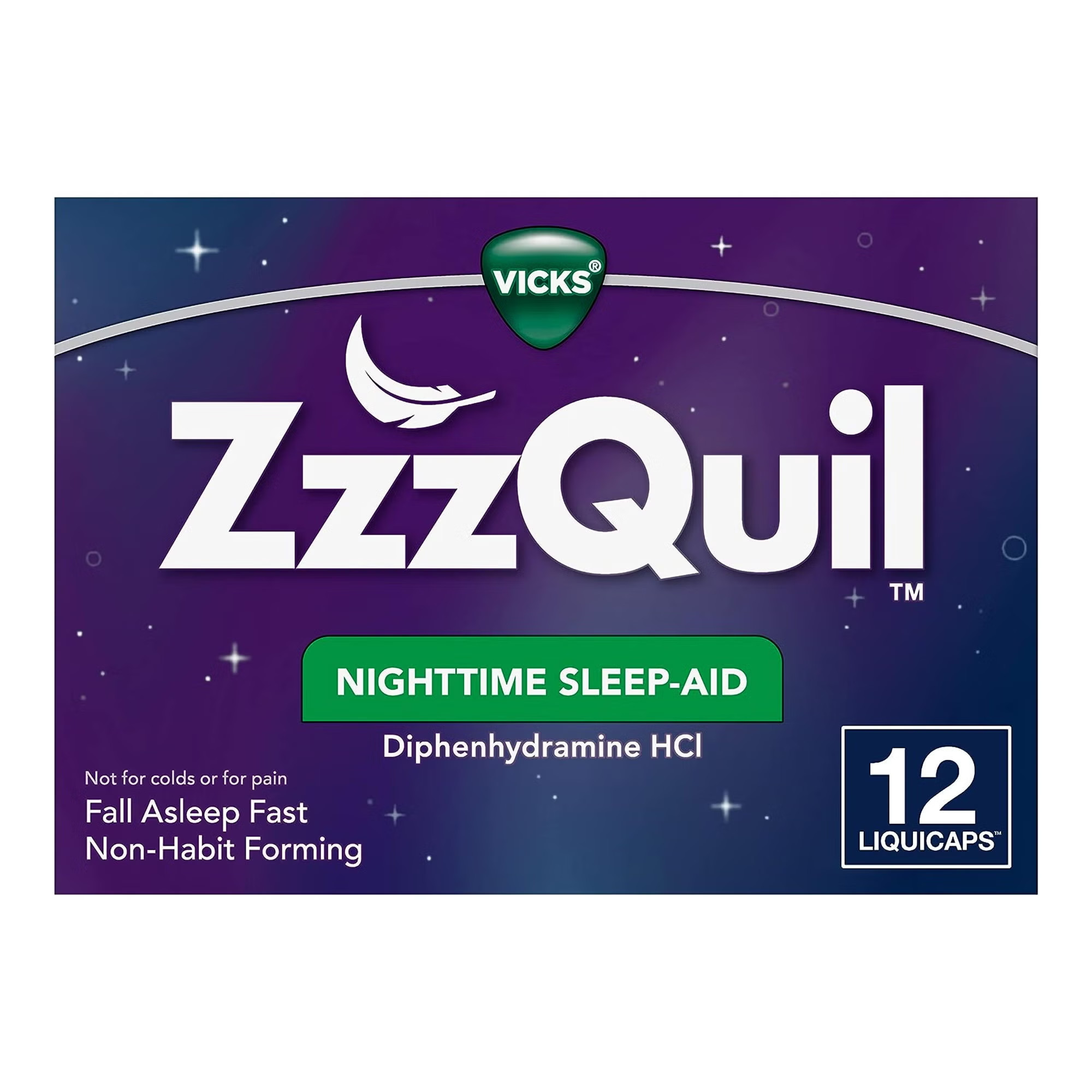 Procter & Gamble - 32390003802 ZzzQuil™ Nighttime Sleep-Aid LiquiCaps