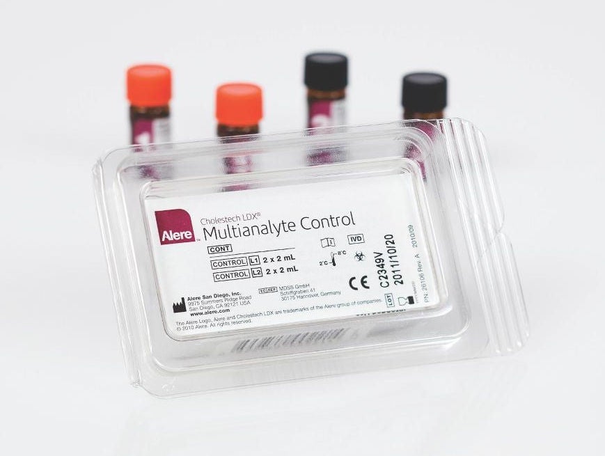 Abbott Rapid Dx North America LLC - 88773 Control Set Cholestech LDX® Multiple Analytes 2 Levels 2 X 0.25 mL