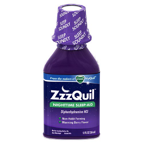 Procter & Gamble 32390001396 - ZzzQuil™ Nighttime Sleep-Aid Liquid, Warming Berry - 1/Each