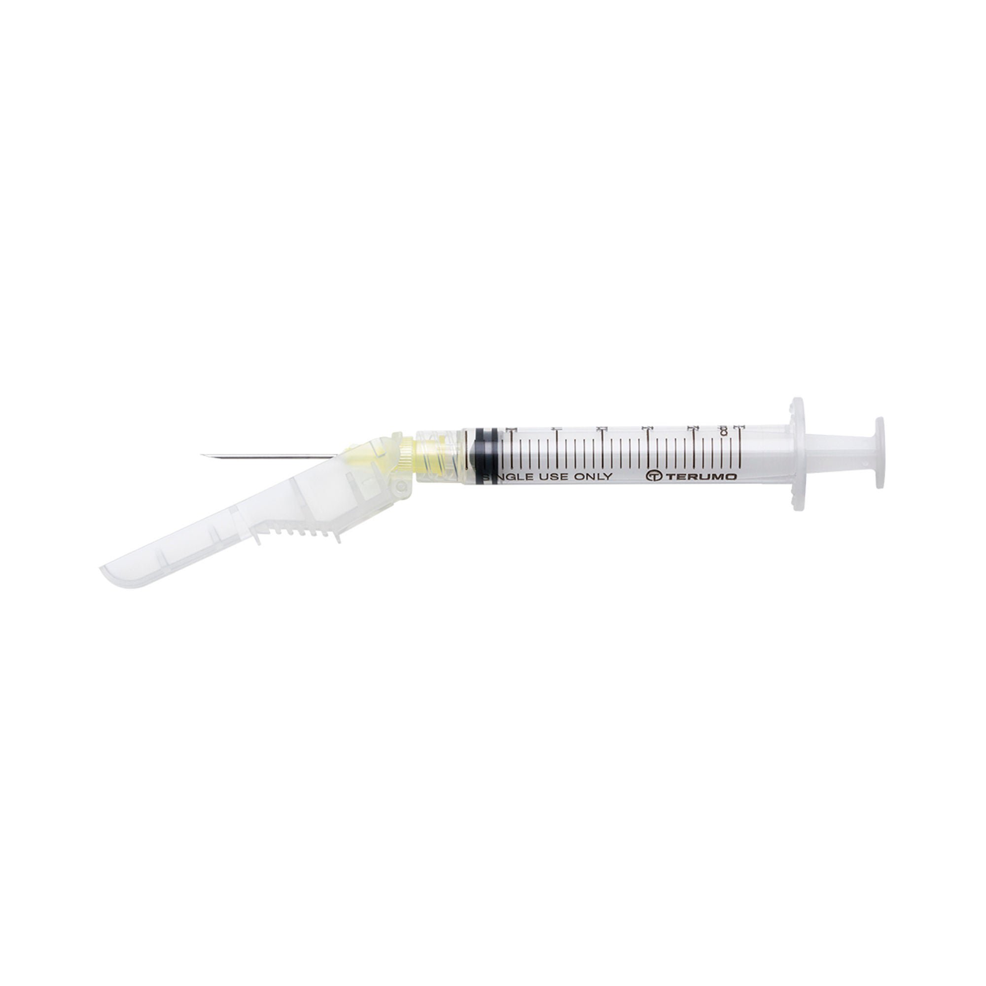 Terumo Medical - SG303L2025 Safety Hypodermic Syringe with Needle SurGuard® 3 mL 1 Inch 20 Gauge Hinged Safety Needle Ultra Thin Wall