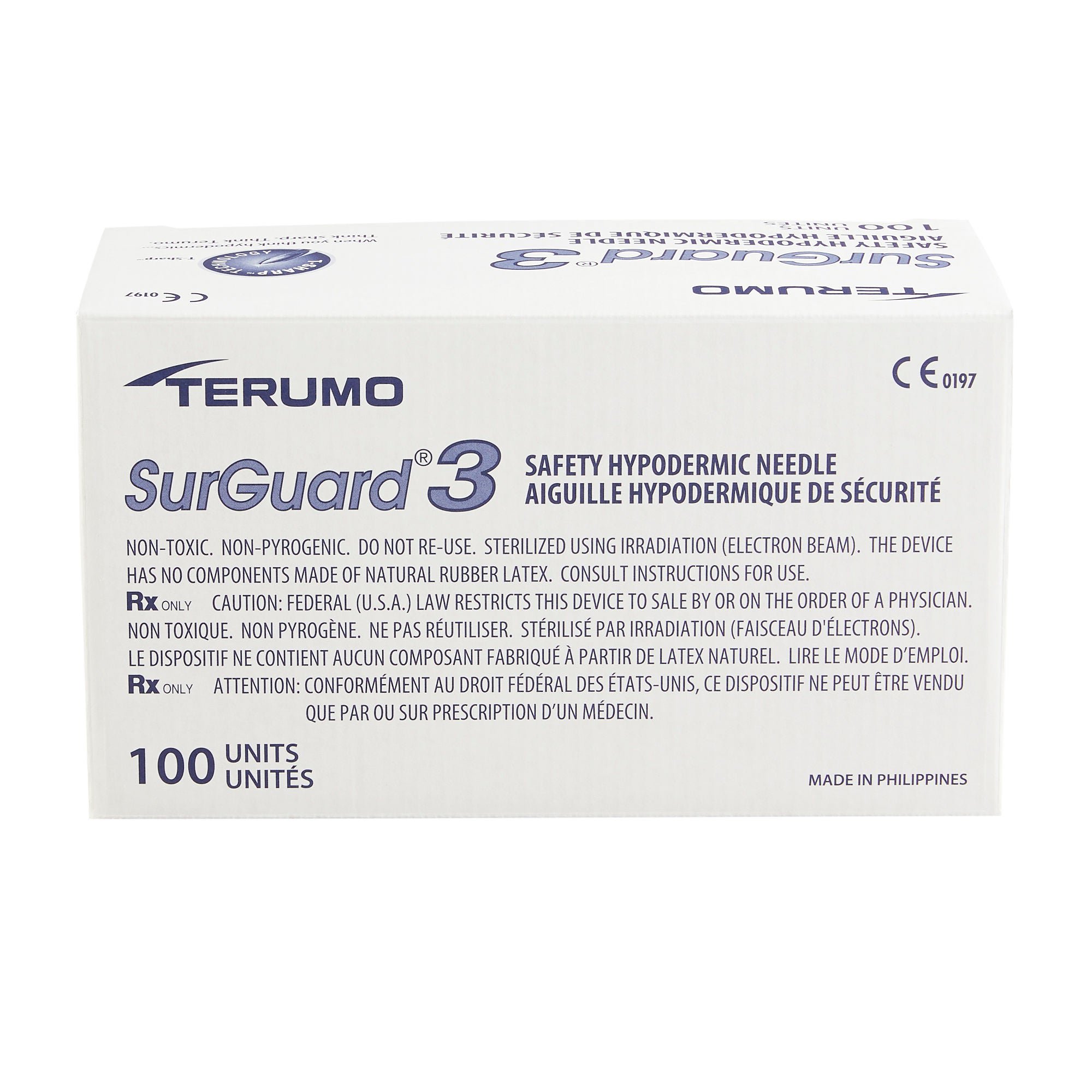 Terumo Medical - SG3-2525 SurGuard®3 Hypodermic Needle