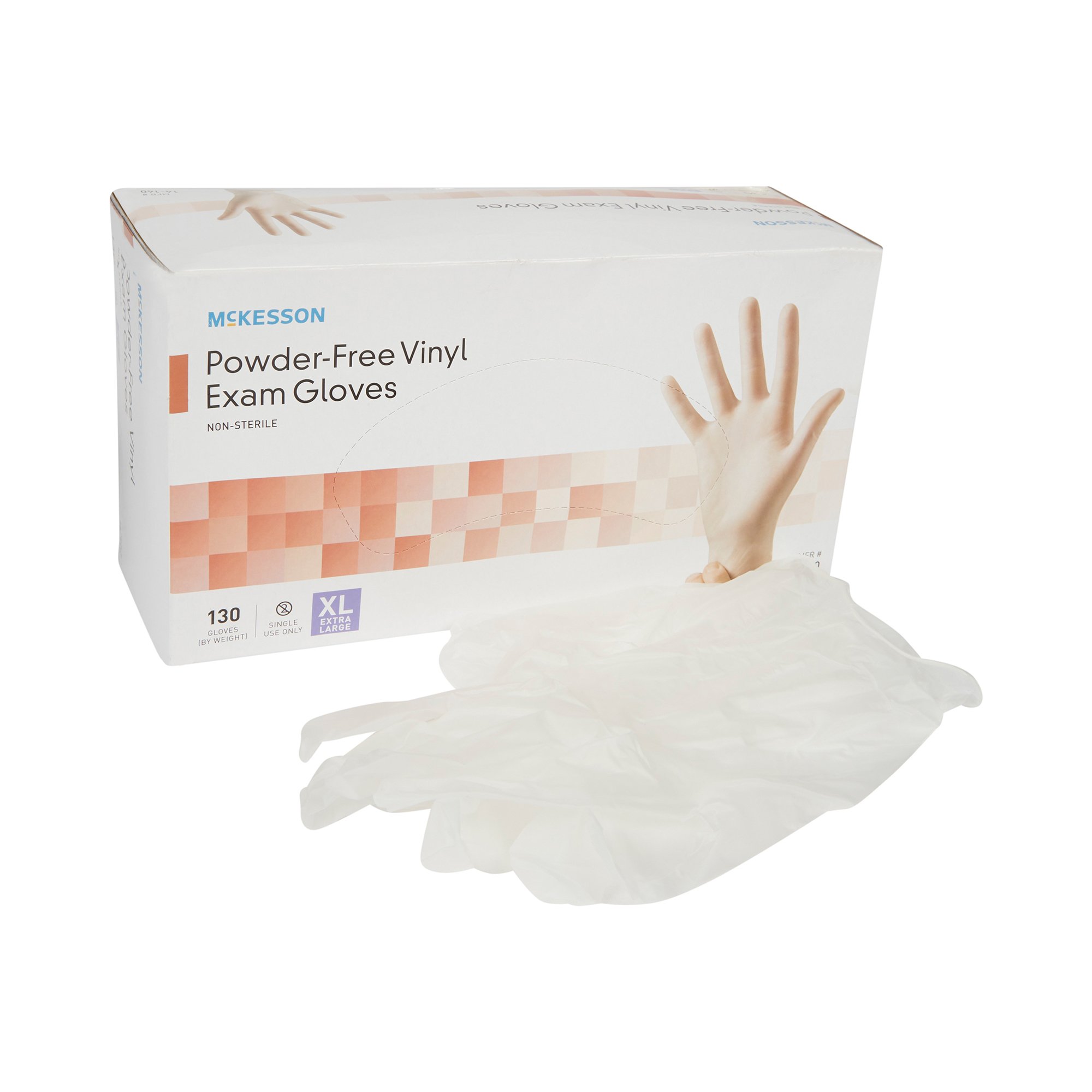 McKesson Brand - 14-140 McKesson Vinyl Exam Glove