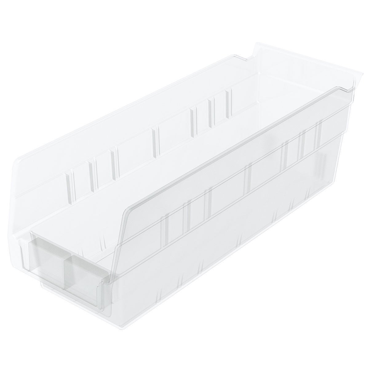 Akro-Mils - 30120SCLAR Shelf Bin Clear Industrial Grade Polymers 4 X 4-1/8 X 11-5/8 Inch